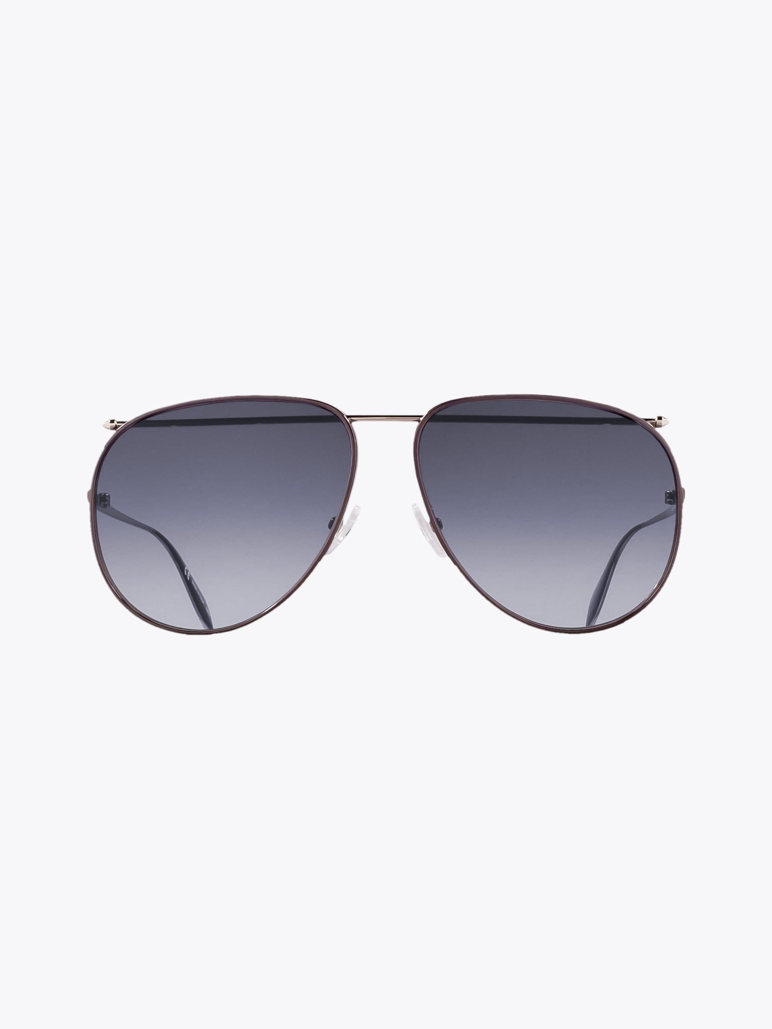 ALEXANDER McQUEEN Ruthen Piercing Aviator Sunglasses - APODEP.com