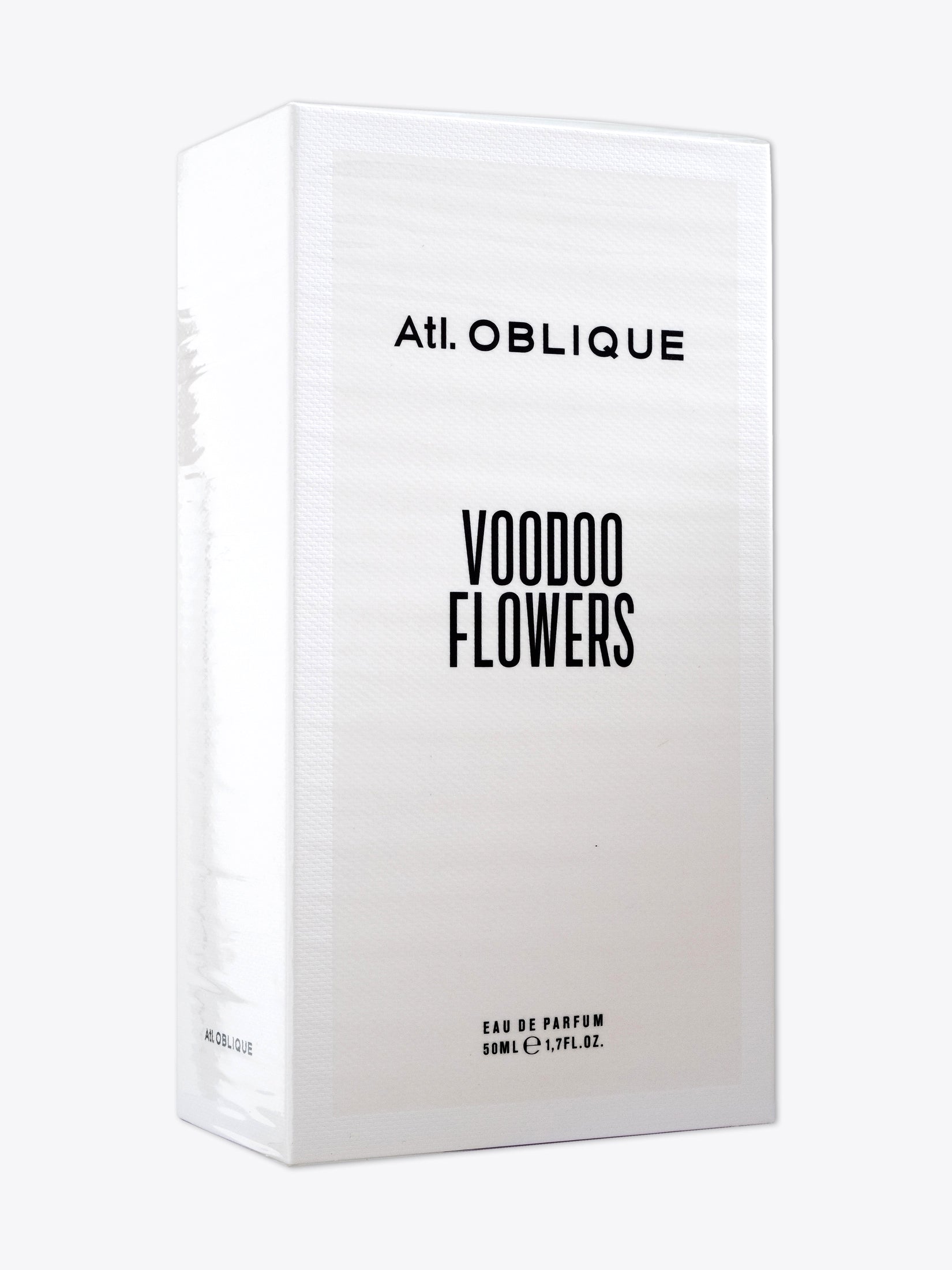 ATL. OBLIQUE — Voodoo Flowers — Eau de Parfum 50ml Packaging Front View