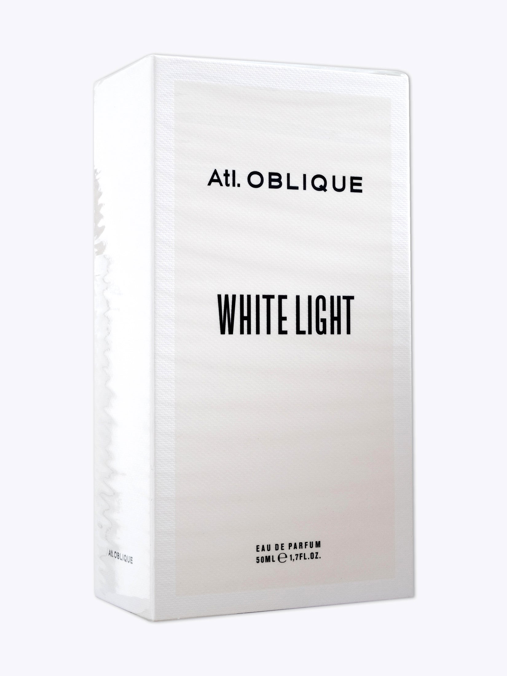 ATL. OBLIQUE — White Light — Eau de Parfum 50ml Packaging Front View