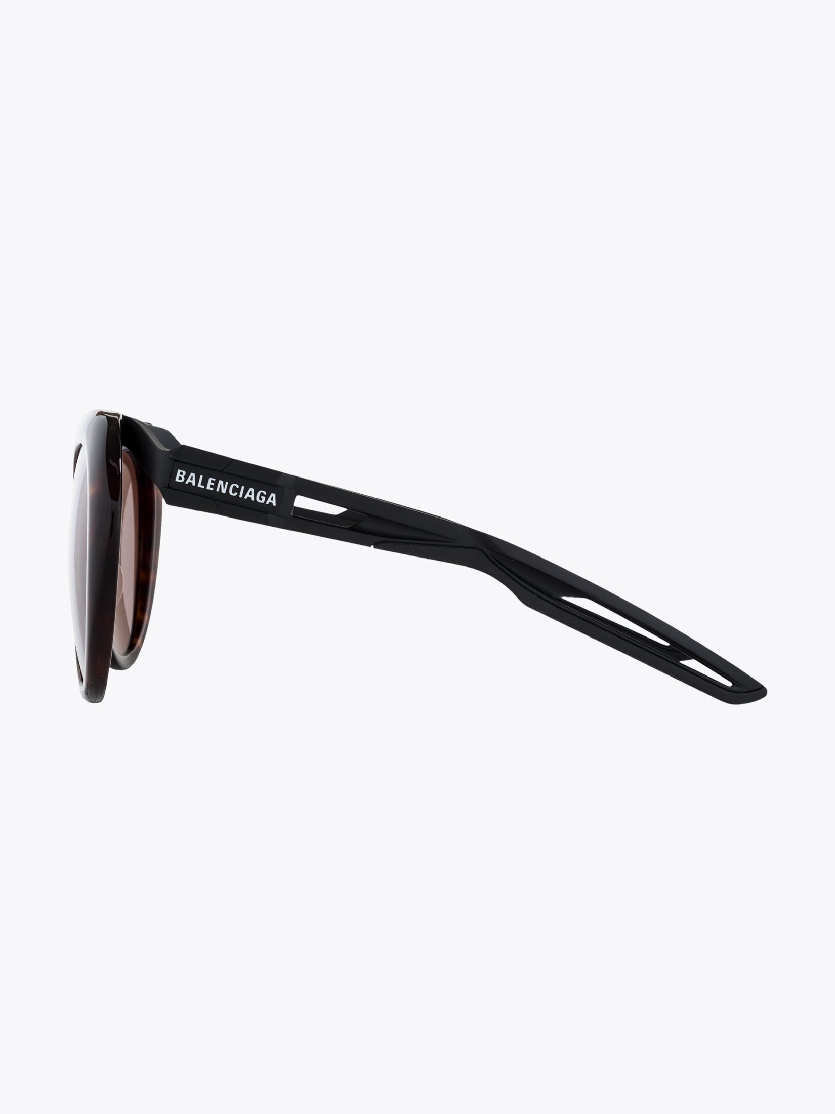 BALENCIAGA EYEWEAR Hybrid Havana Butterfly Sunglasses - APODEP.com