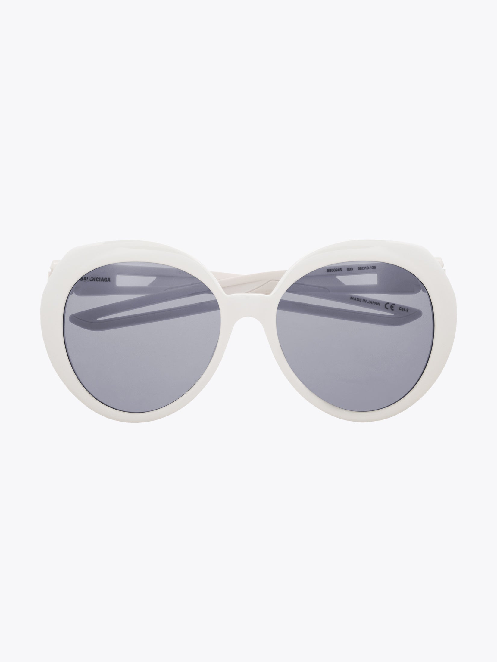 BALENCIAGA EYEWEAR Hybrid White Butterfly Sunglasses - APODEP.com