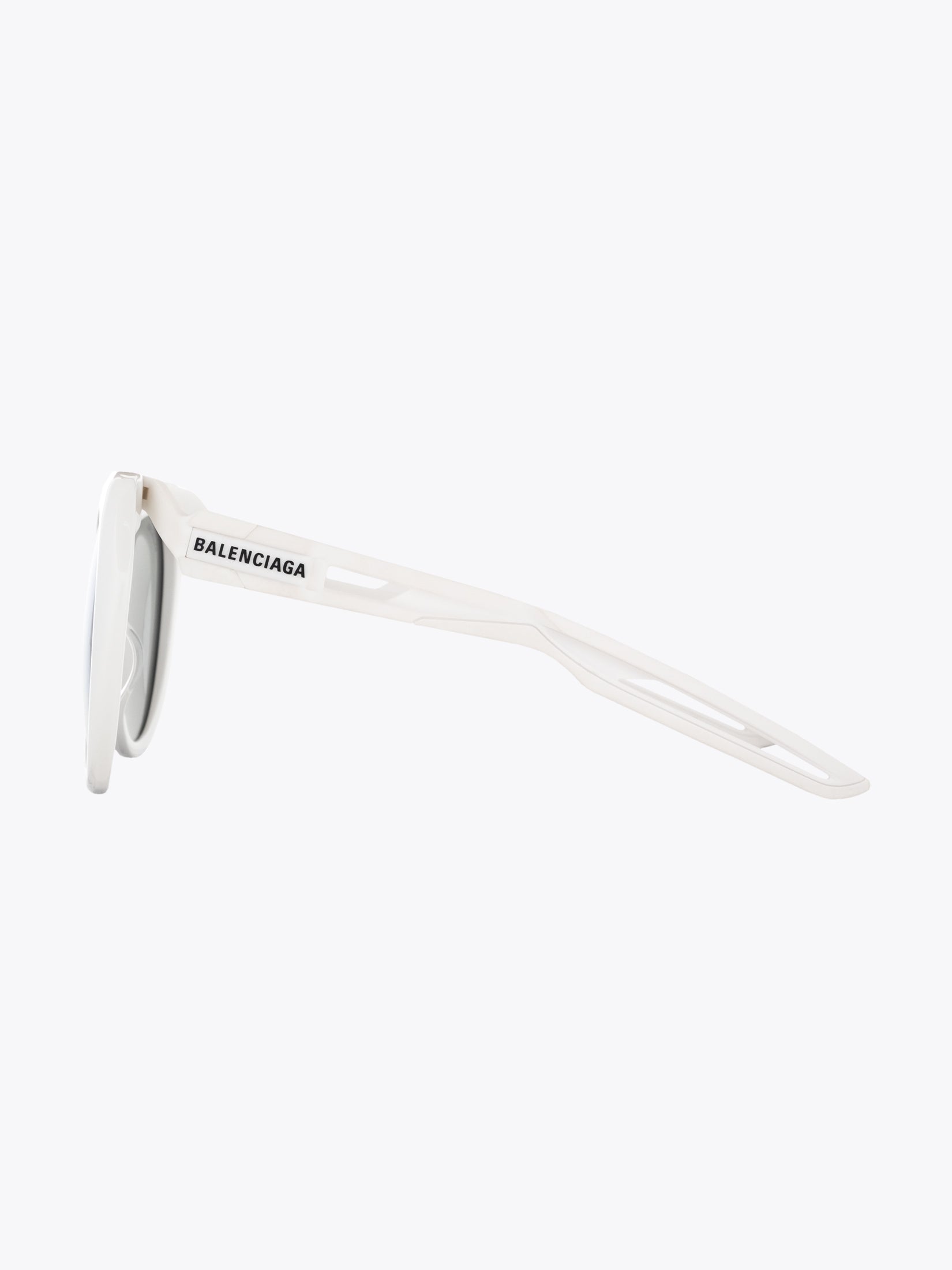 BALENCIAGA EYEWEAR Hybrid White Butterfly Sunglasses - APODEP.com