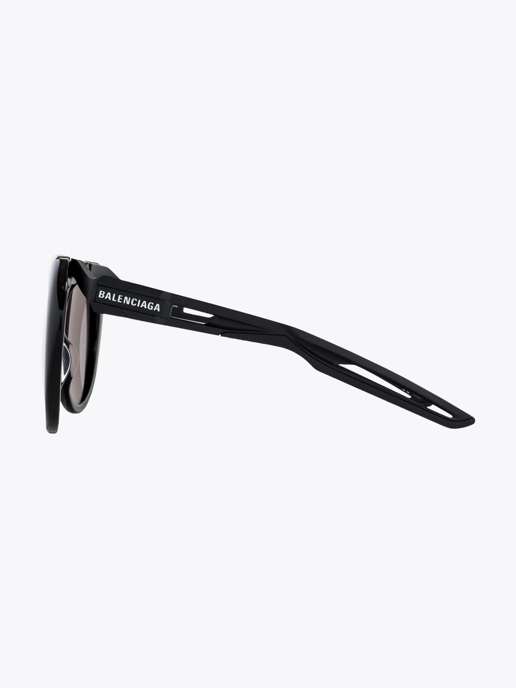 BALENCIAGA EYEWEAR Hybrid Black Butterfly Sunglasses - APODEP.com