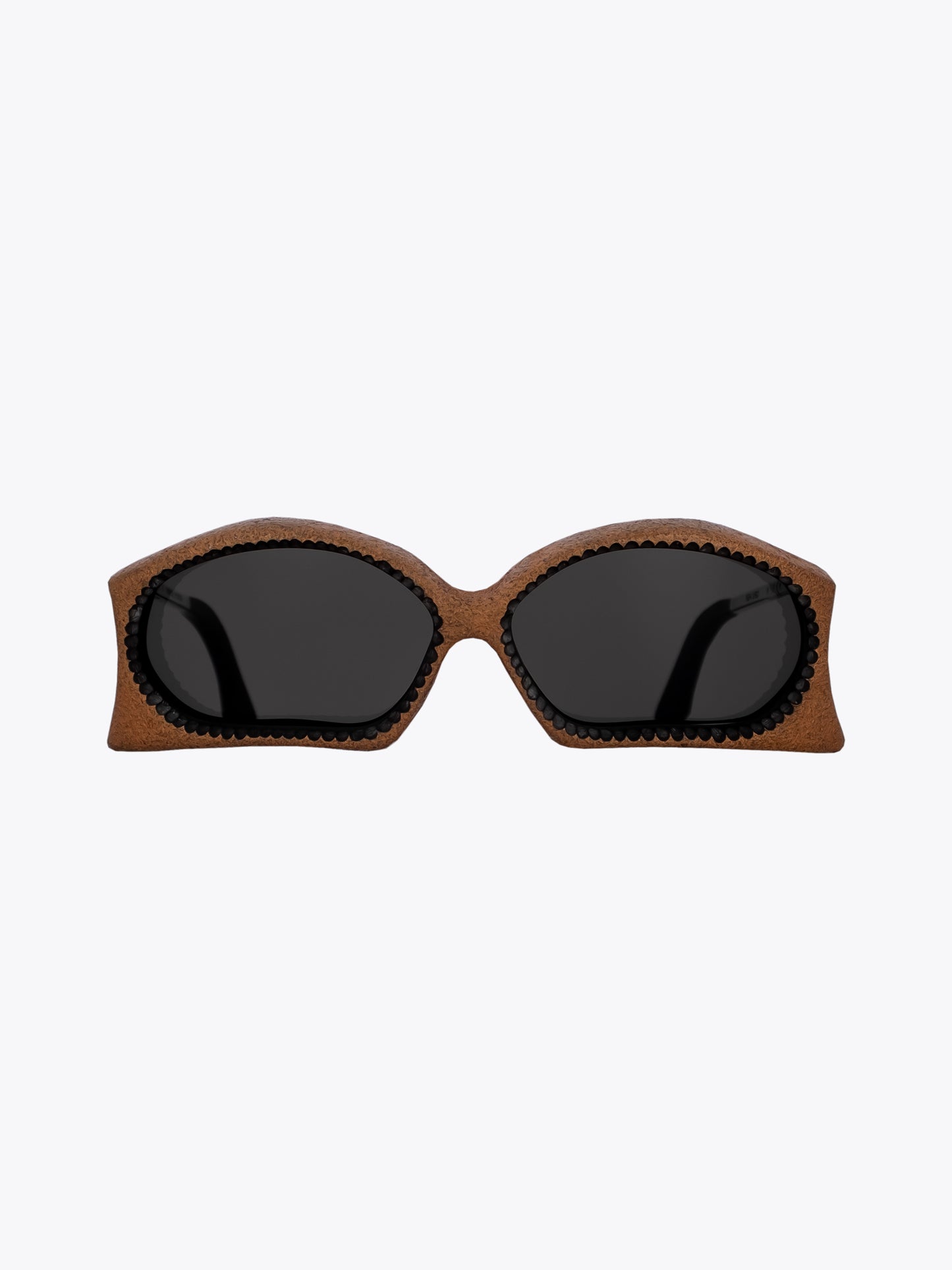 IMPURI Hide Recycled Carbon Sunglasses Bronze - APODEP.com