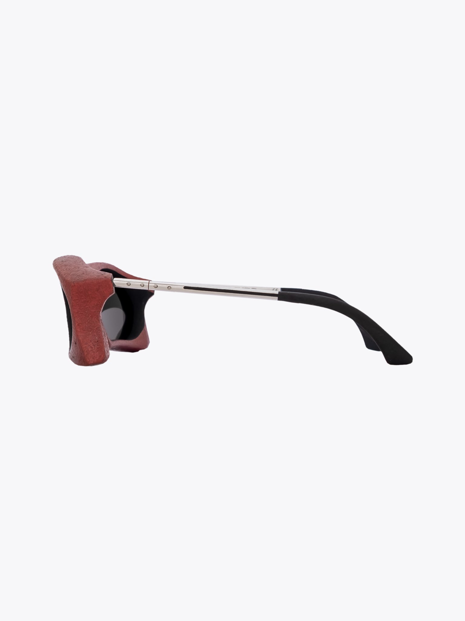 Image of IMPURI Hide — Sunglasses Unisex — Copper Red side view