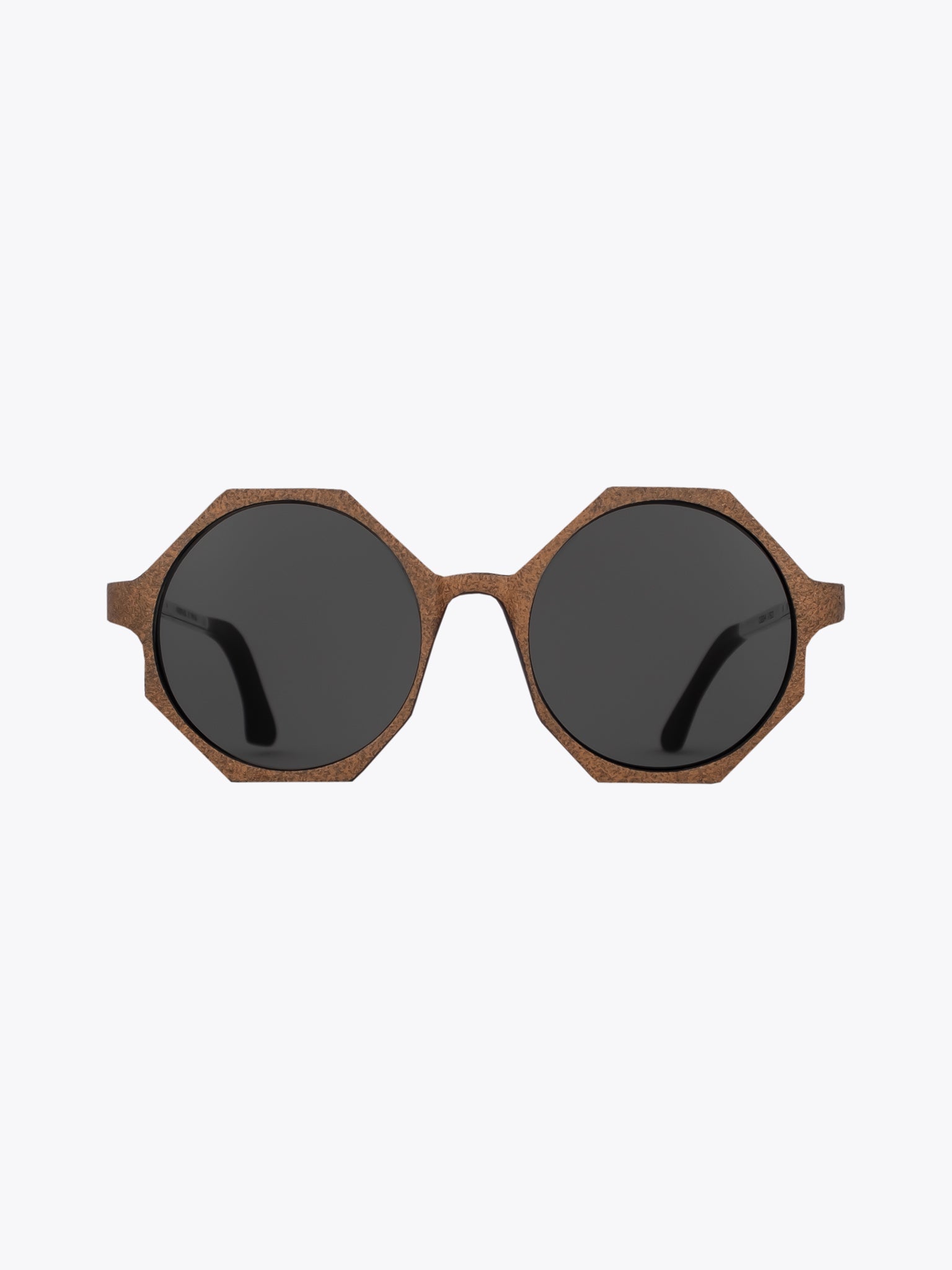 Impuri Octa Bronze Sunglasses (IE-0224) — Front View