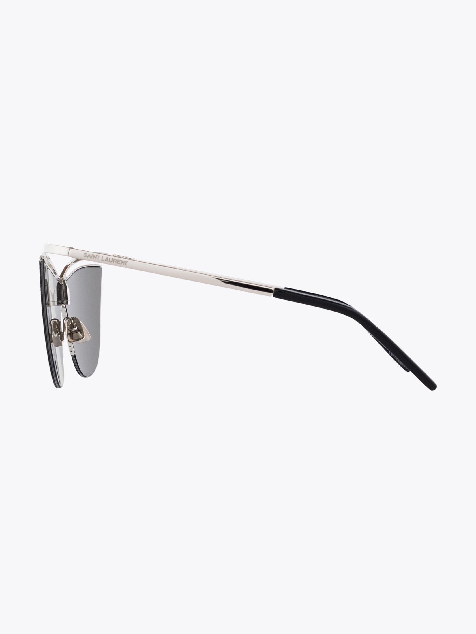 SAINT LAURENT SL 249 New Wave Silver Sunglasses - APODEP.com