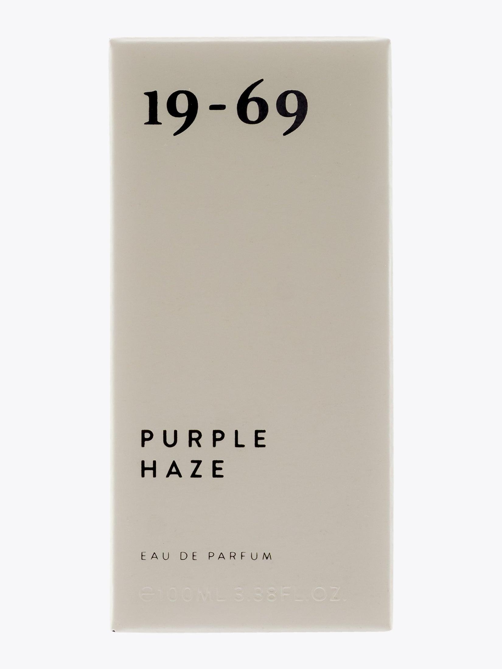 19-69 Purple Haze Perfume — EdP 100ml packaging front view