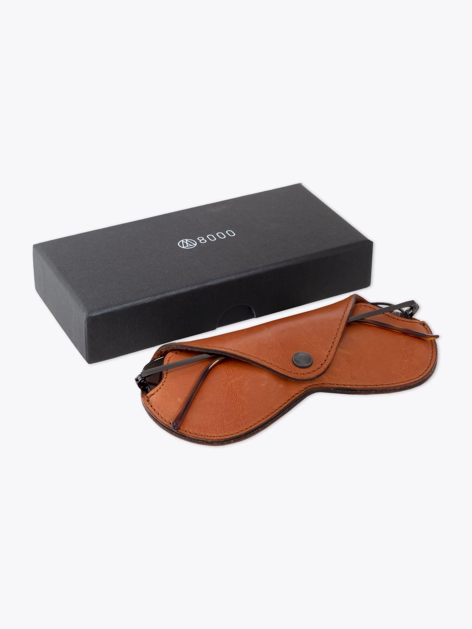 8000 Eyewear 8M2/L Square Grafite Sunglasses - APODEP.com