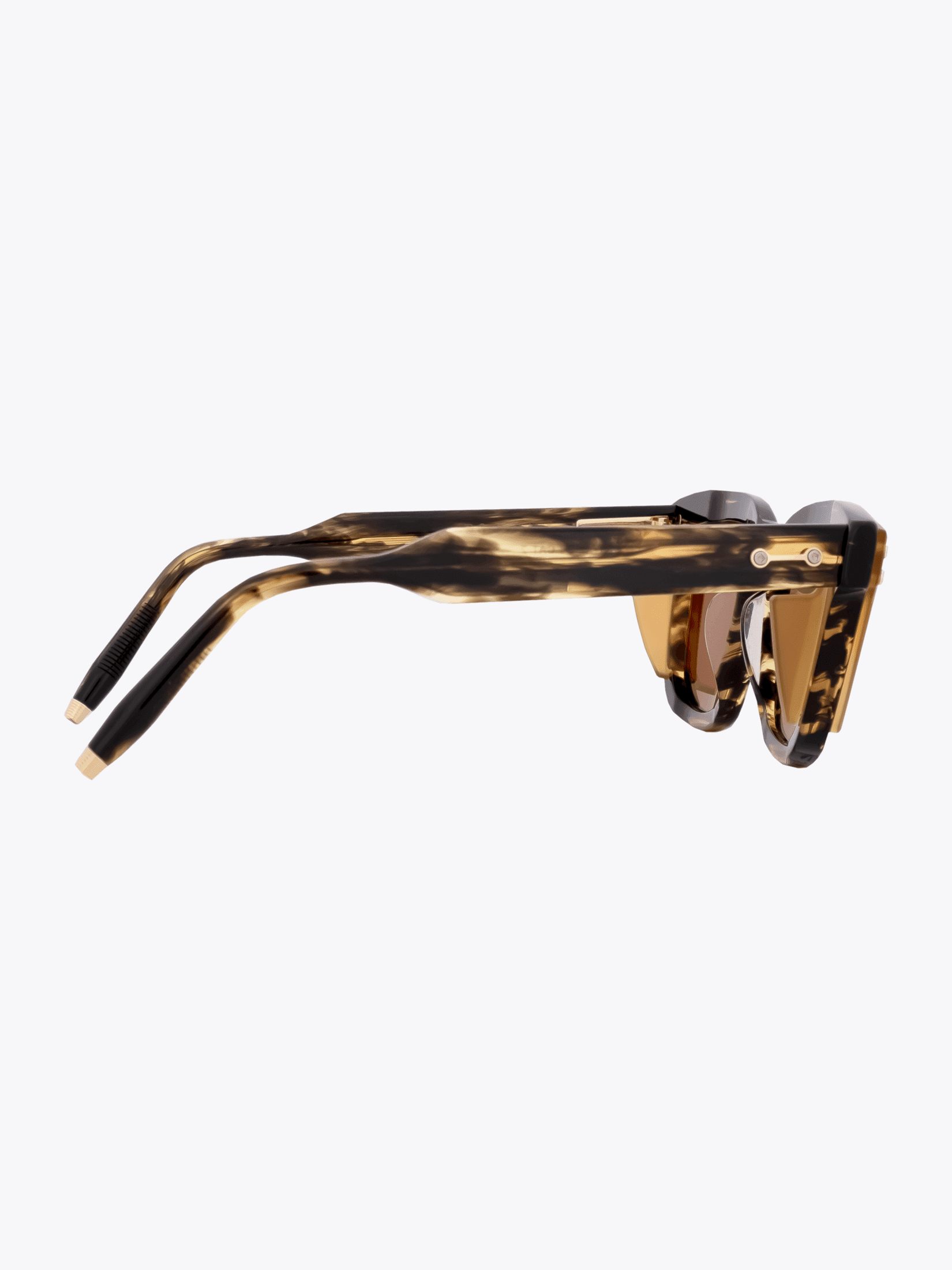 AKONI Ara — Sunglasses — Dark Tortoise side view