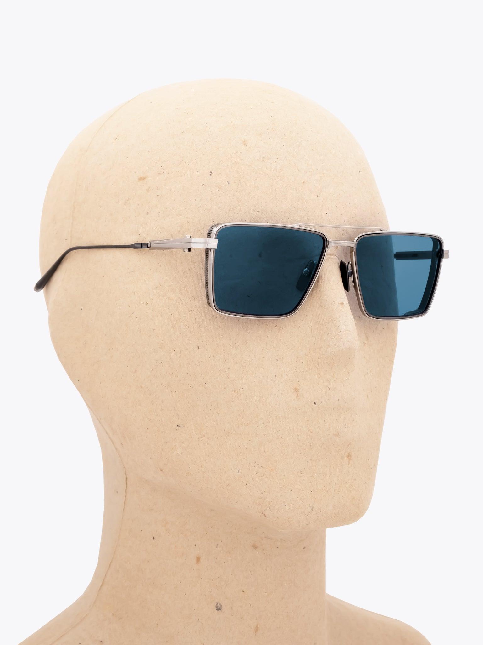 AKONI Sprint-A — Sunglasses — Black Palladium worn on mannequin