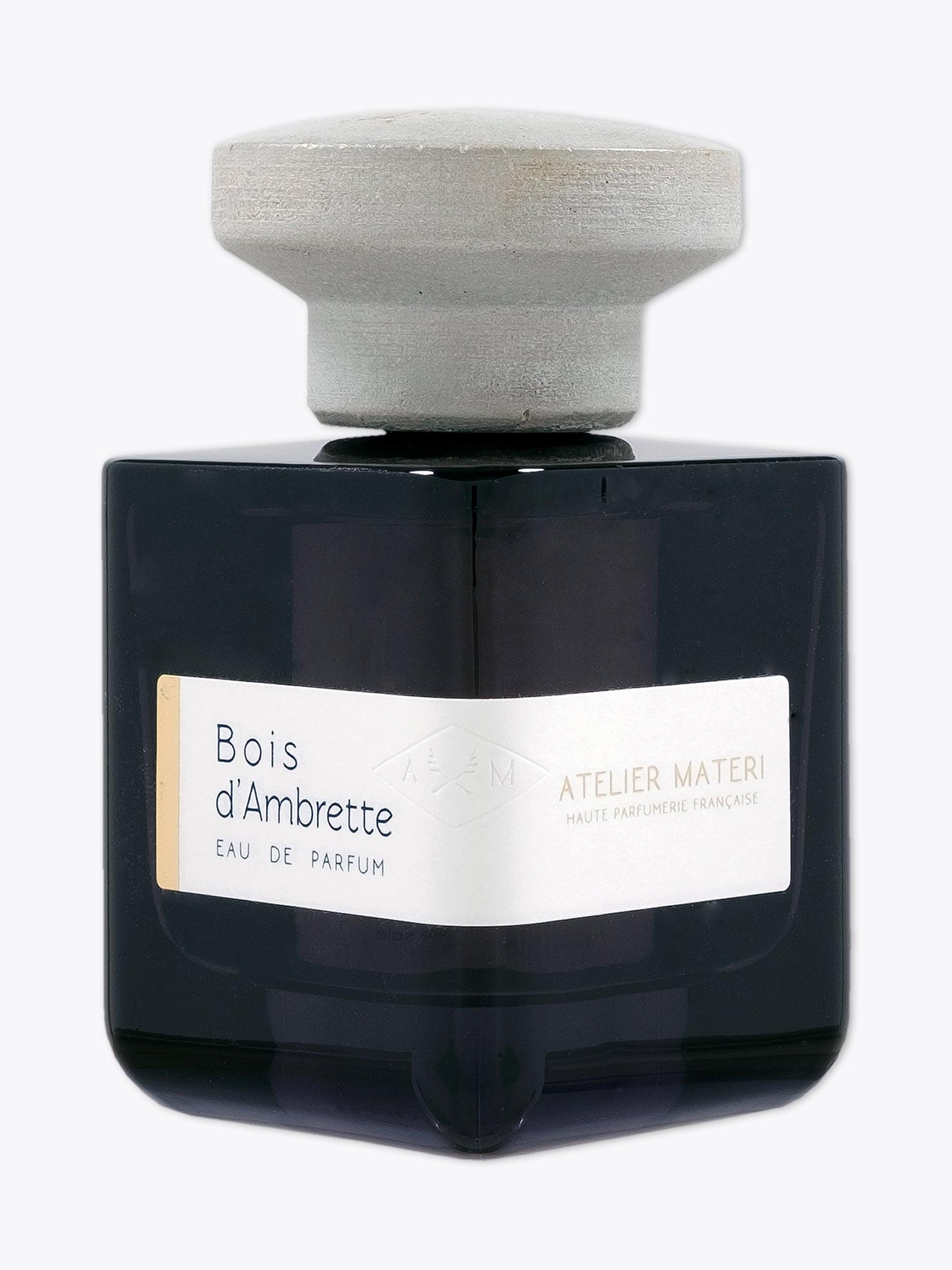 ATELIER MATERI Bois d'Ambrette — bottle EdP 100ml front view 2