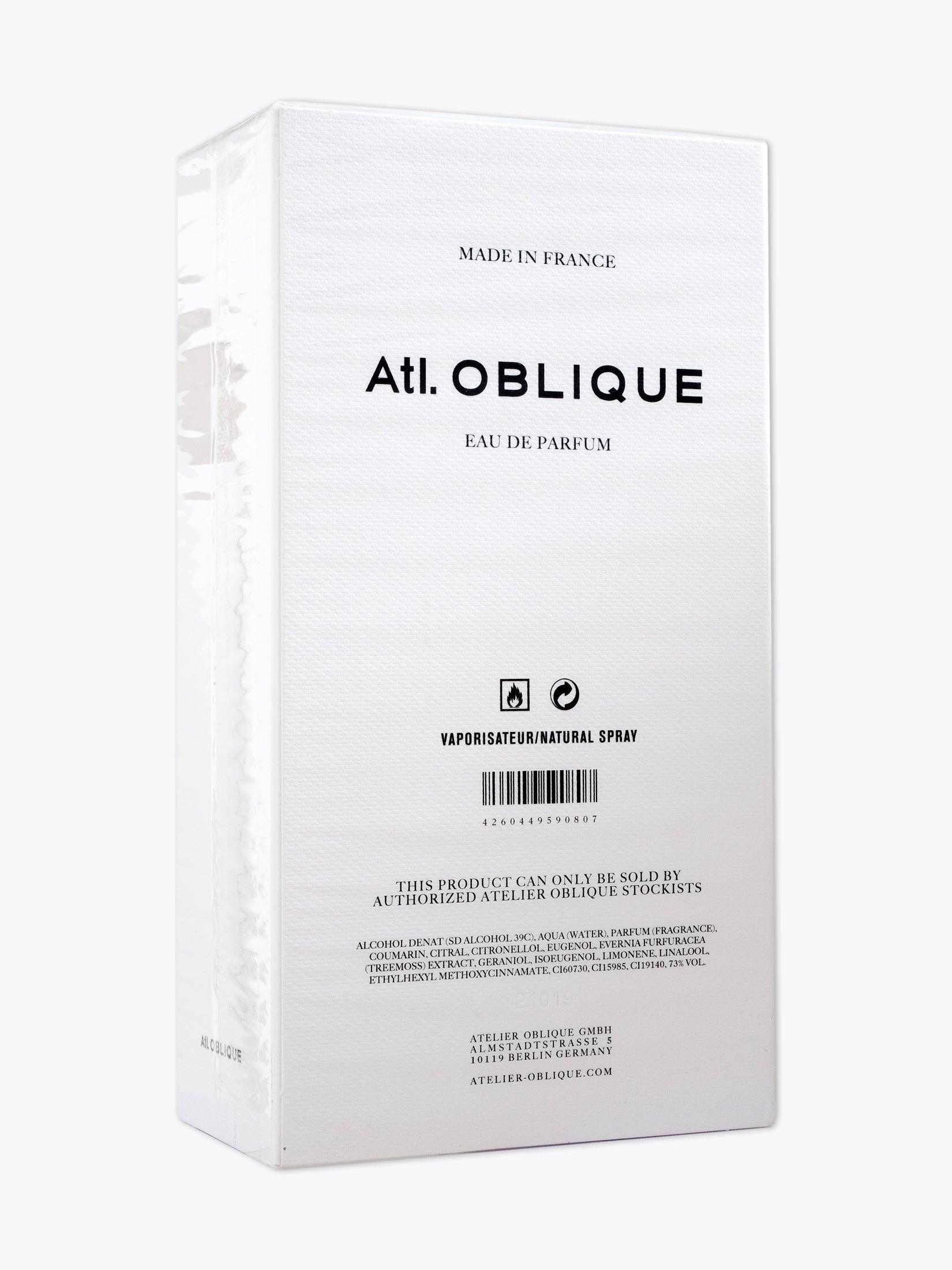 Atl. OBLIQUE Moon Sigh — Eau de Parfum — 50ml White paper three-quarter back view