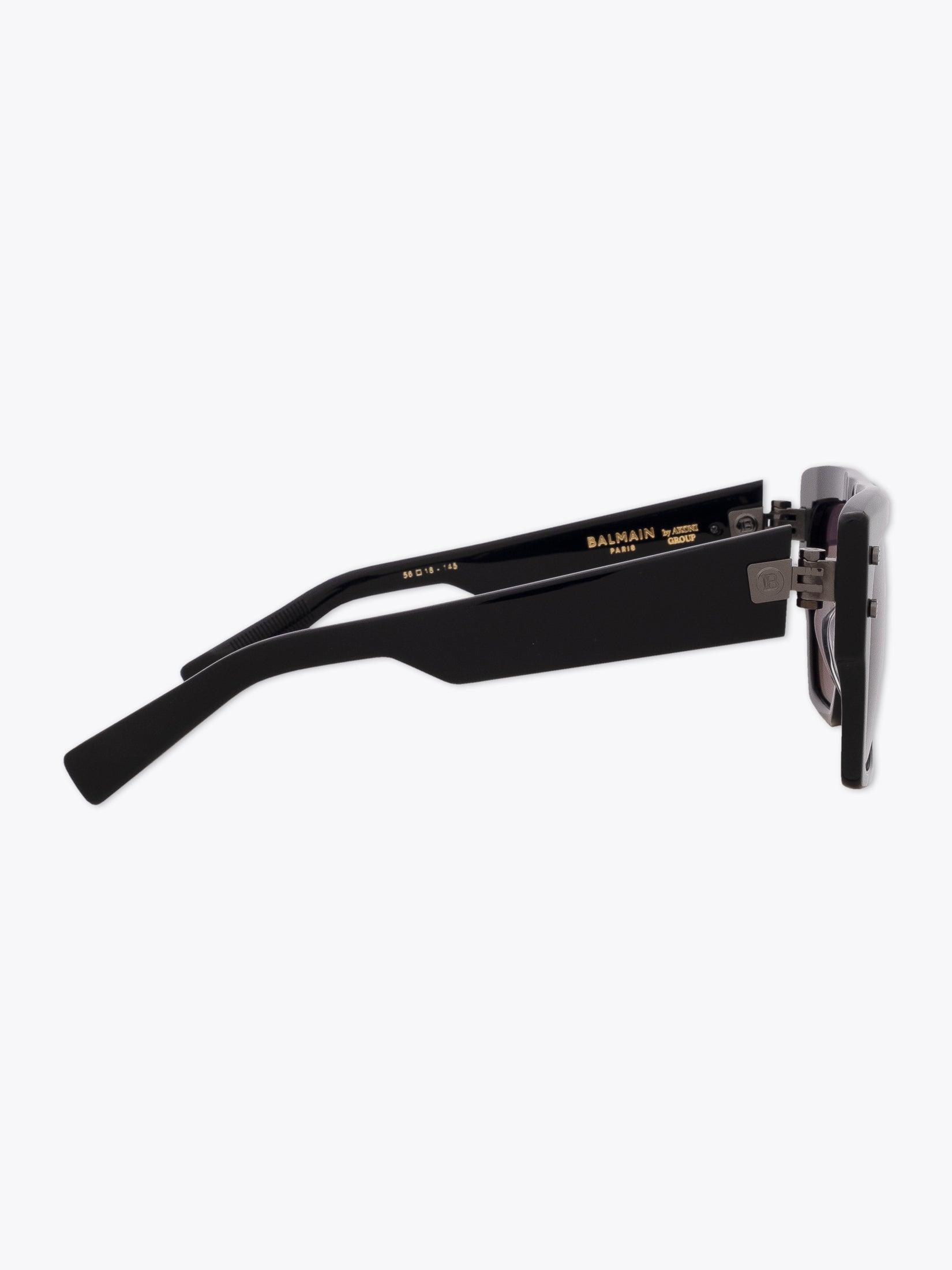 BALMAIN B-I — Sunglasses — Black side view