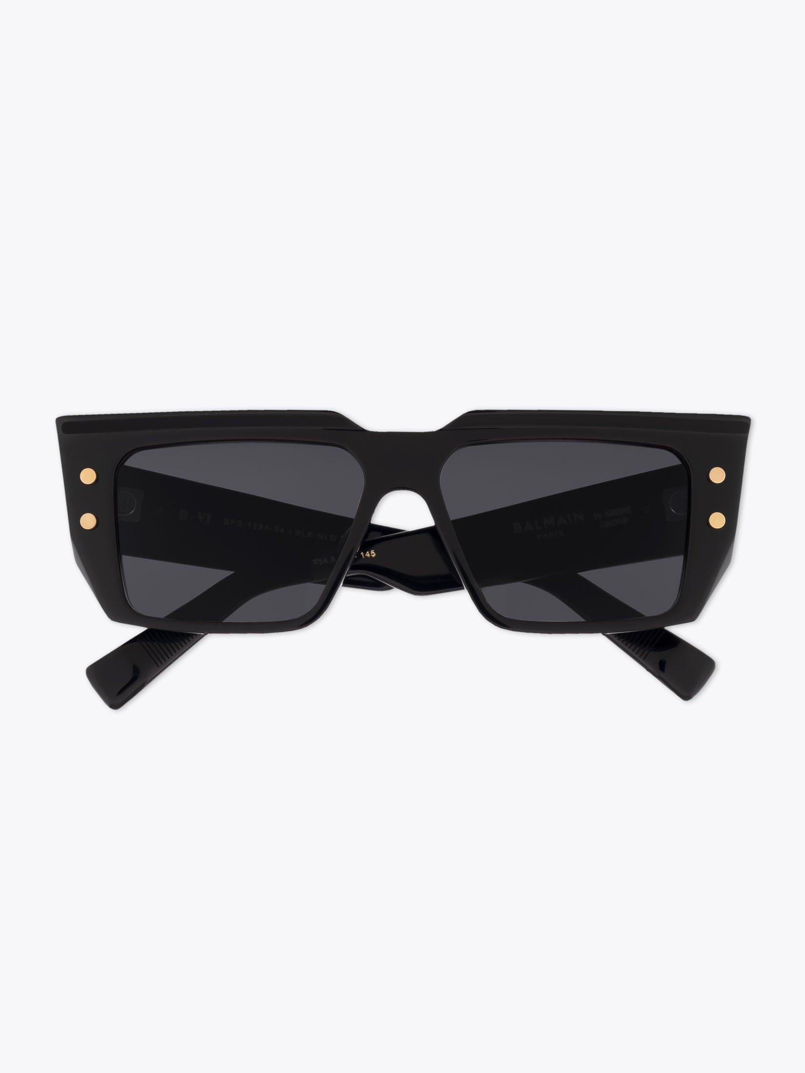 BALMAIN B-VI — Sunglasses — Black front view