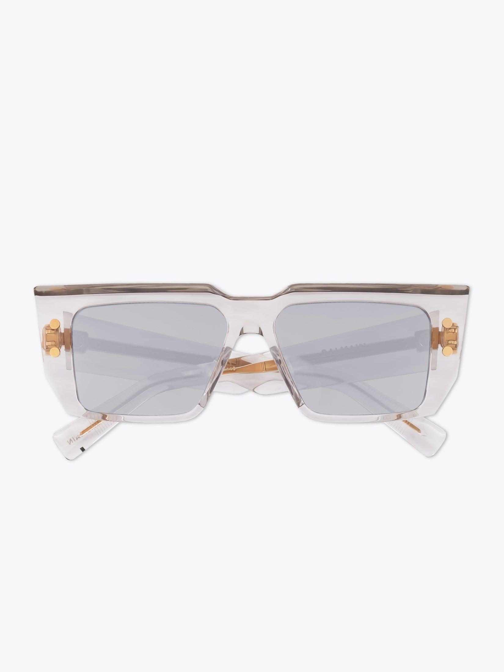 BALMAIN B-VI — Sunglasses — Grey Crystal front view