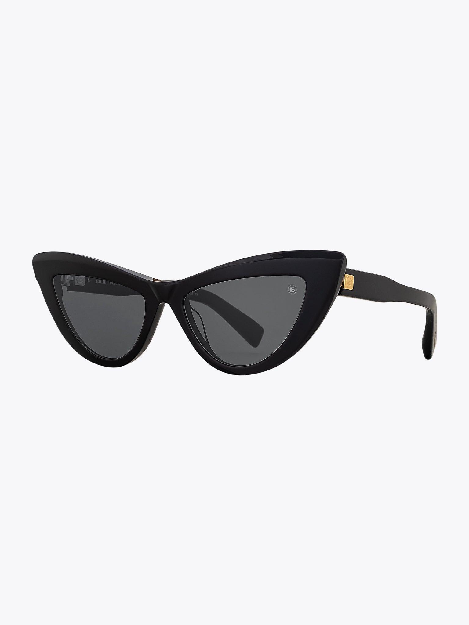 BALMAIN Jolie — Sunglasses — Black three-quarter view