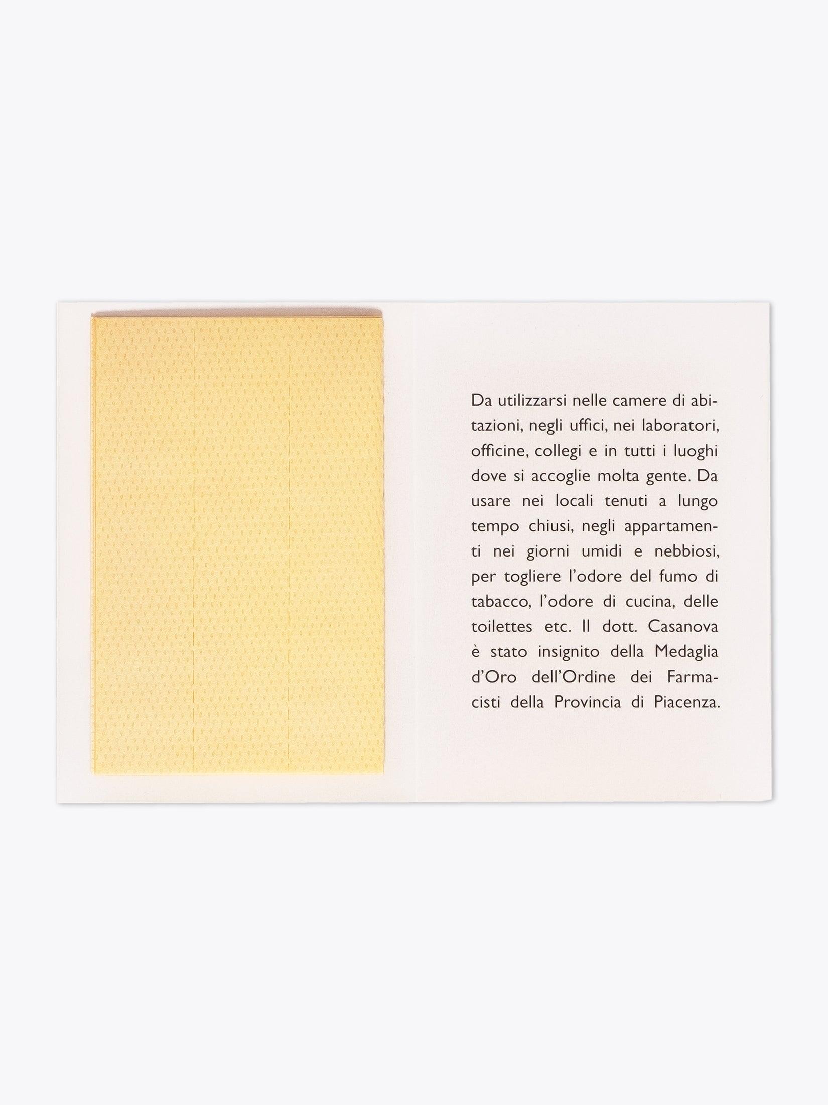 Carta Aromatica d'Eritrea Incense Paper 24 Strips - APODEP.com