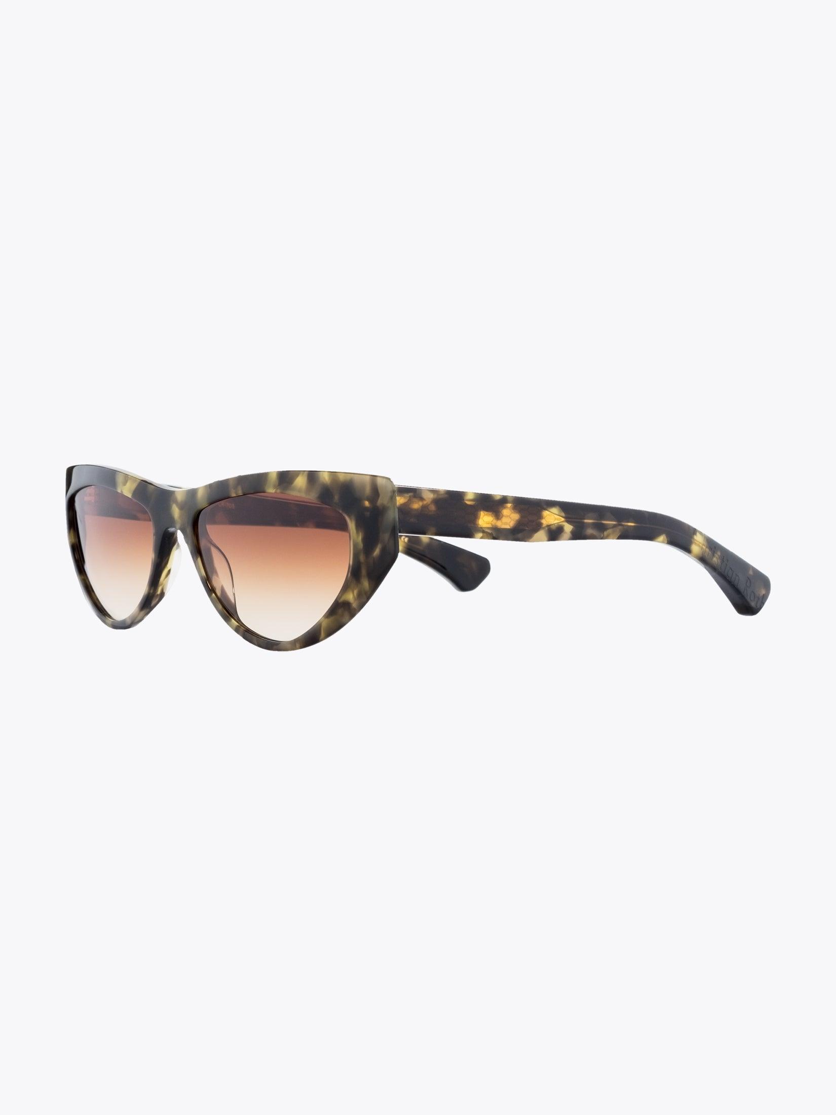 CHRISTIAN ROTH CR-703 Tortoise Sunglasses - APODEP.com