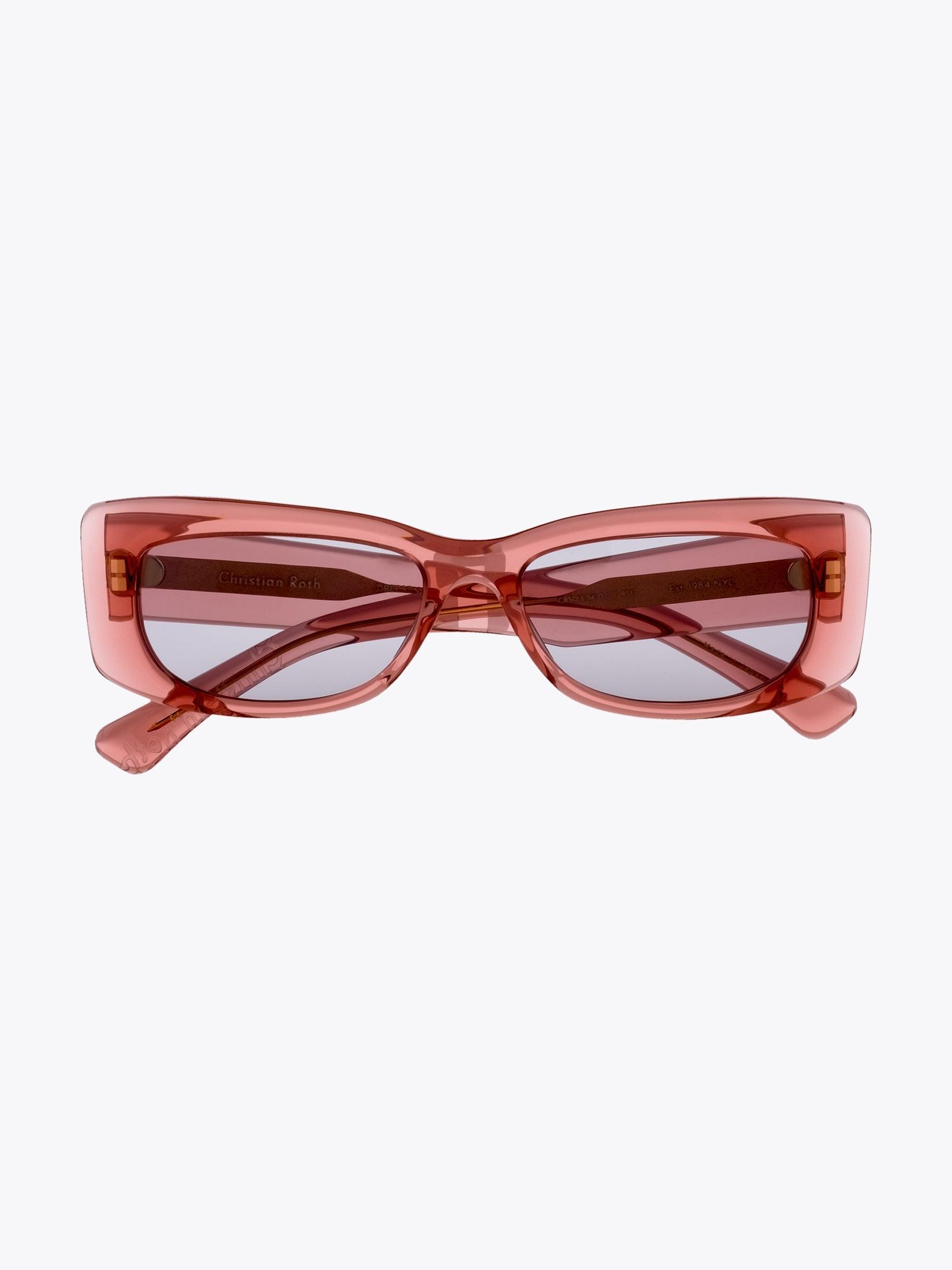 CHRISTIAN ROTH Dreesen Crystal Rose Sunglasses - APODEP.com