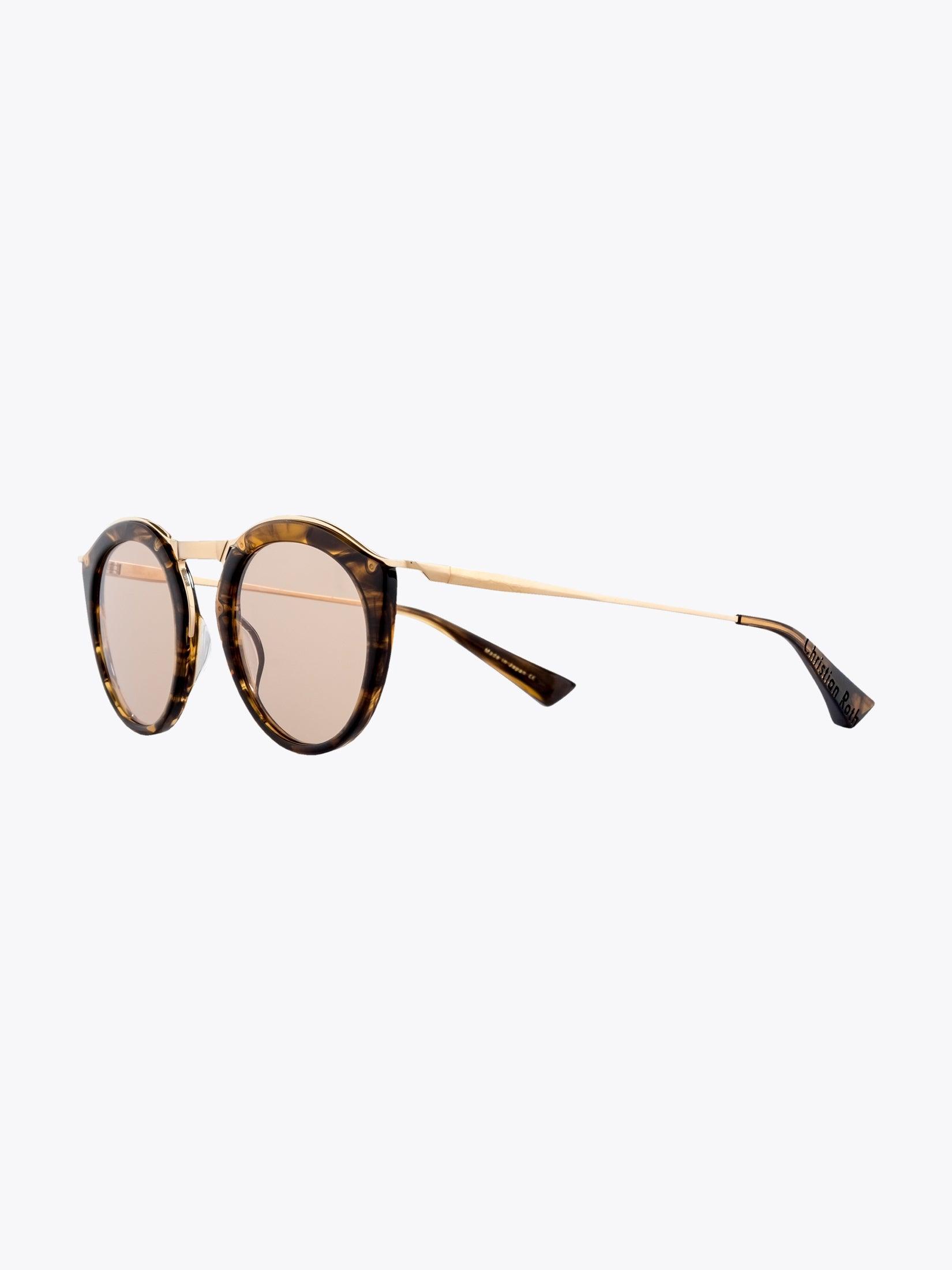 CHRISTIAN ROTH Oskari Brown Sunglasses - APODEP.com