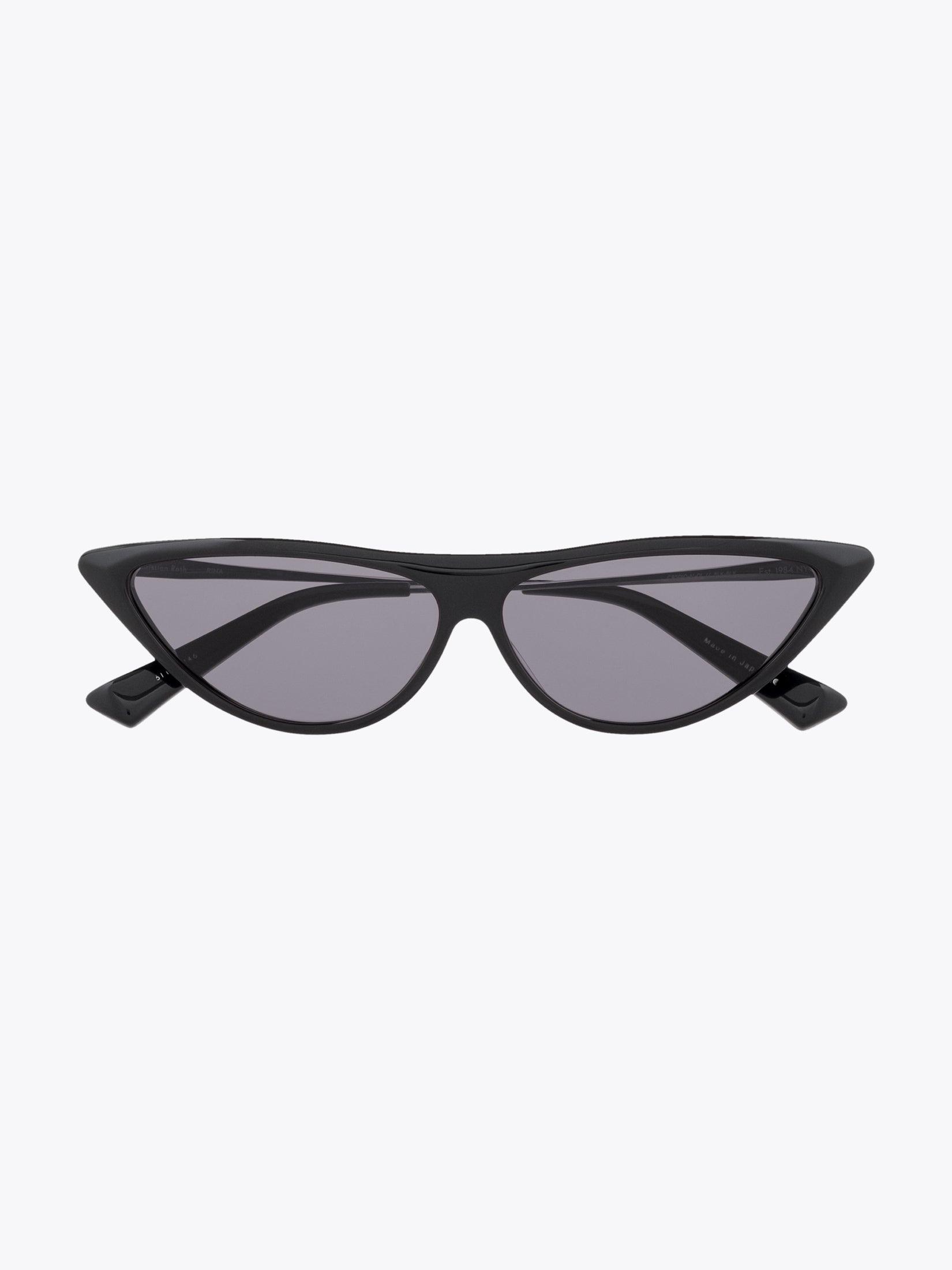 CHRISTIAN ROTH Rina Black Sunglasses - APODEP.com