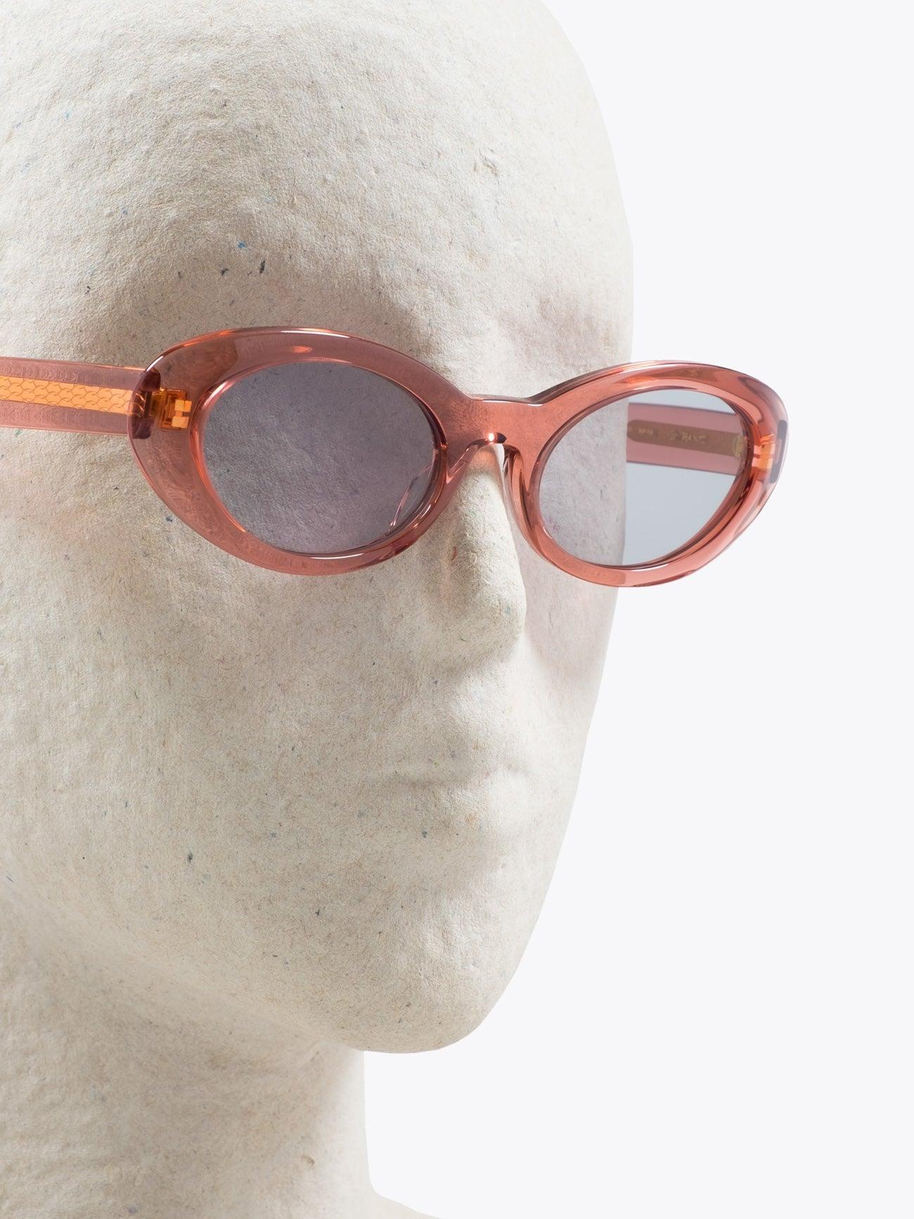 CHRISTIAN ROTH Round-Wav Rose Sunglasses - APODEP.com