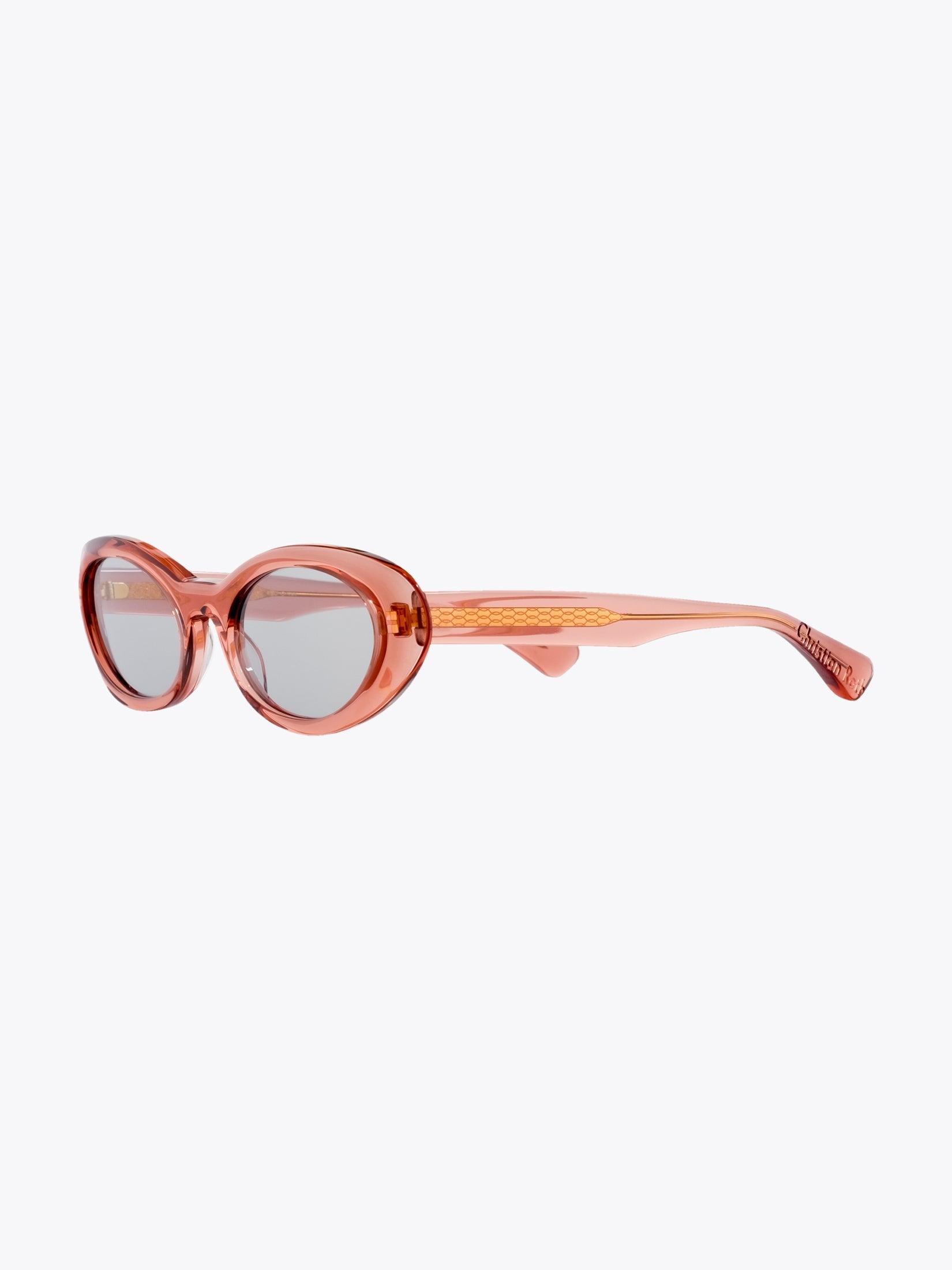 CHRISTIAN ROTH Round-Wav Rose Sunglasses - APODEP.com