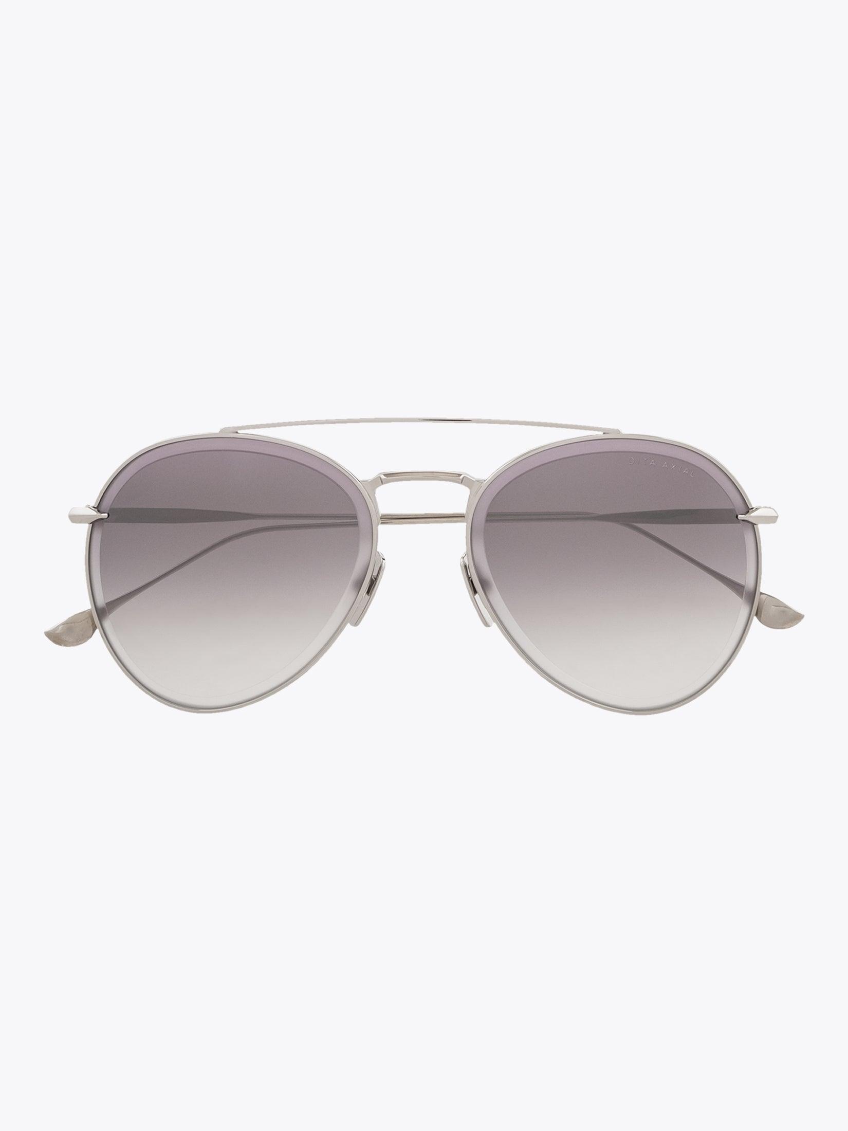 DITA Axial ­Silver Sunglasses - APODEP.com