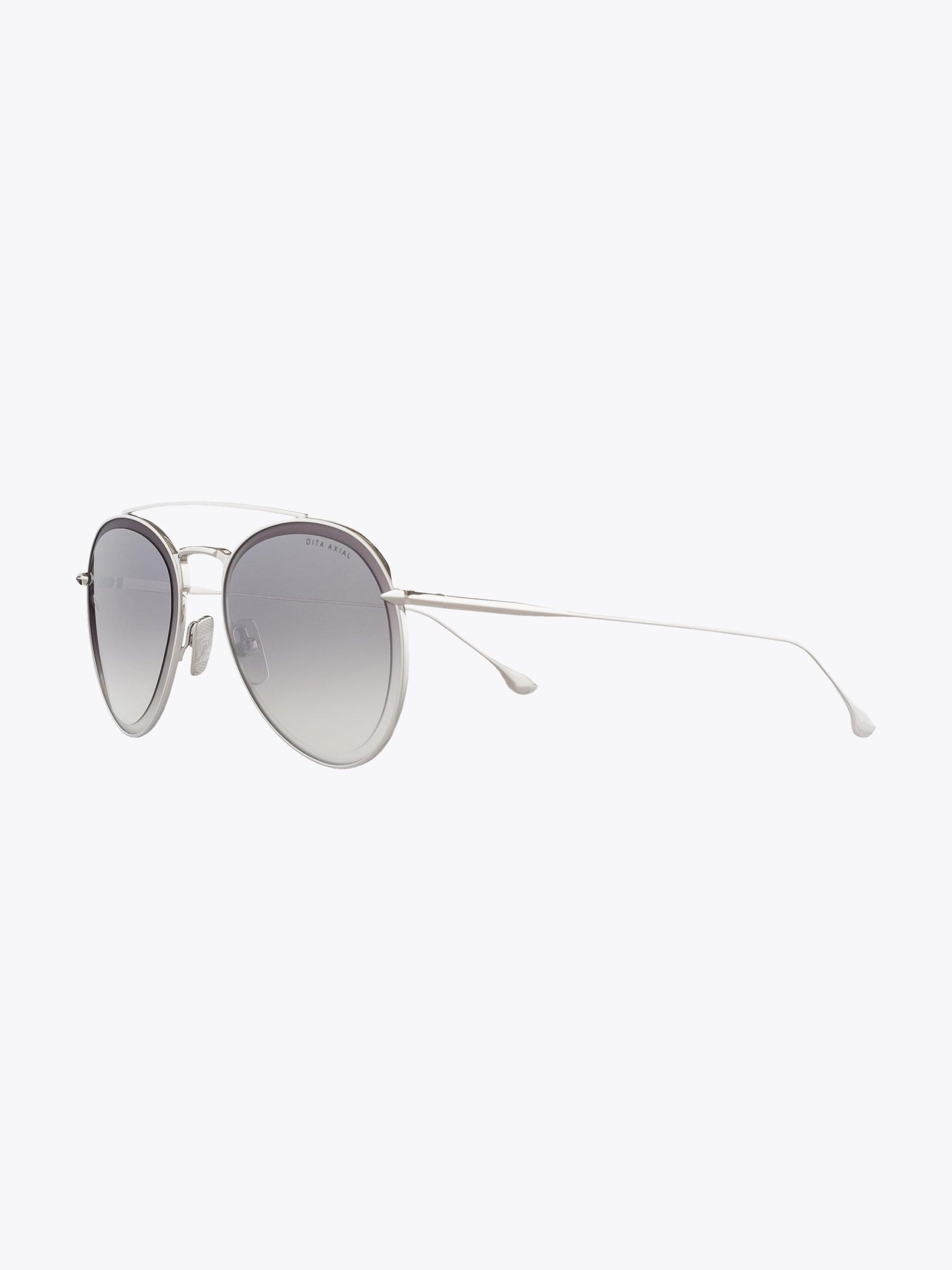 DITA Axial ­Silver Sunglasses - APODEP.com