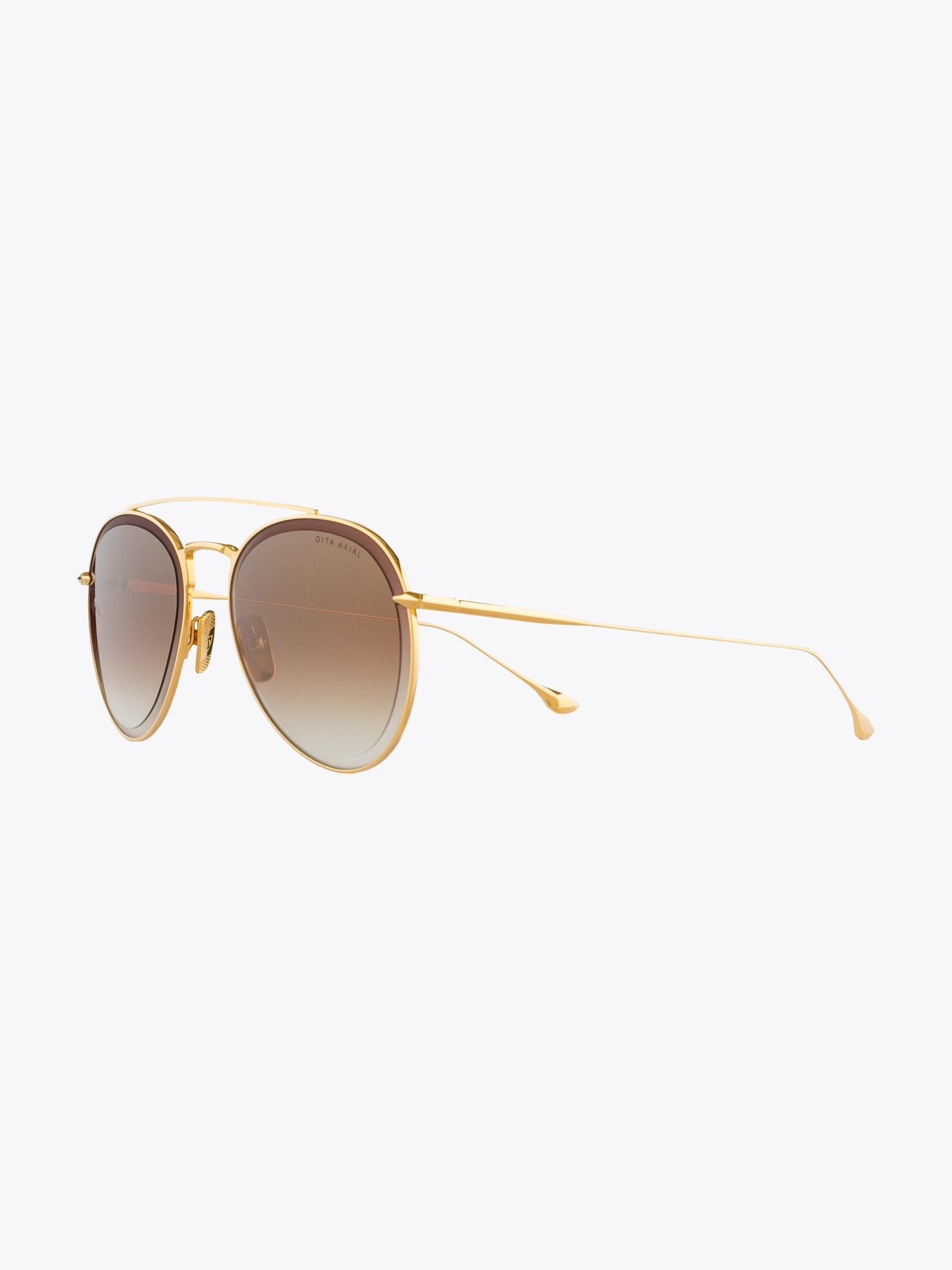 DITA Axial Yellow Gold Sunglasses - APODEP.com