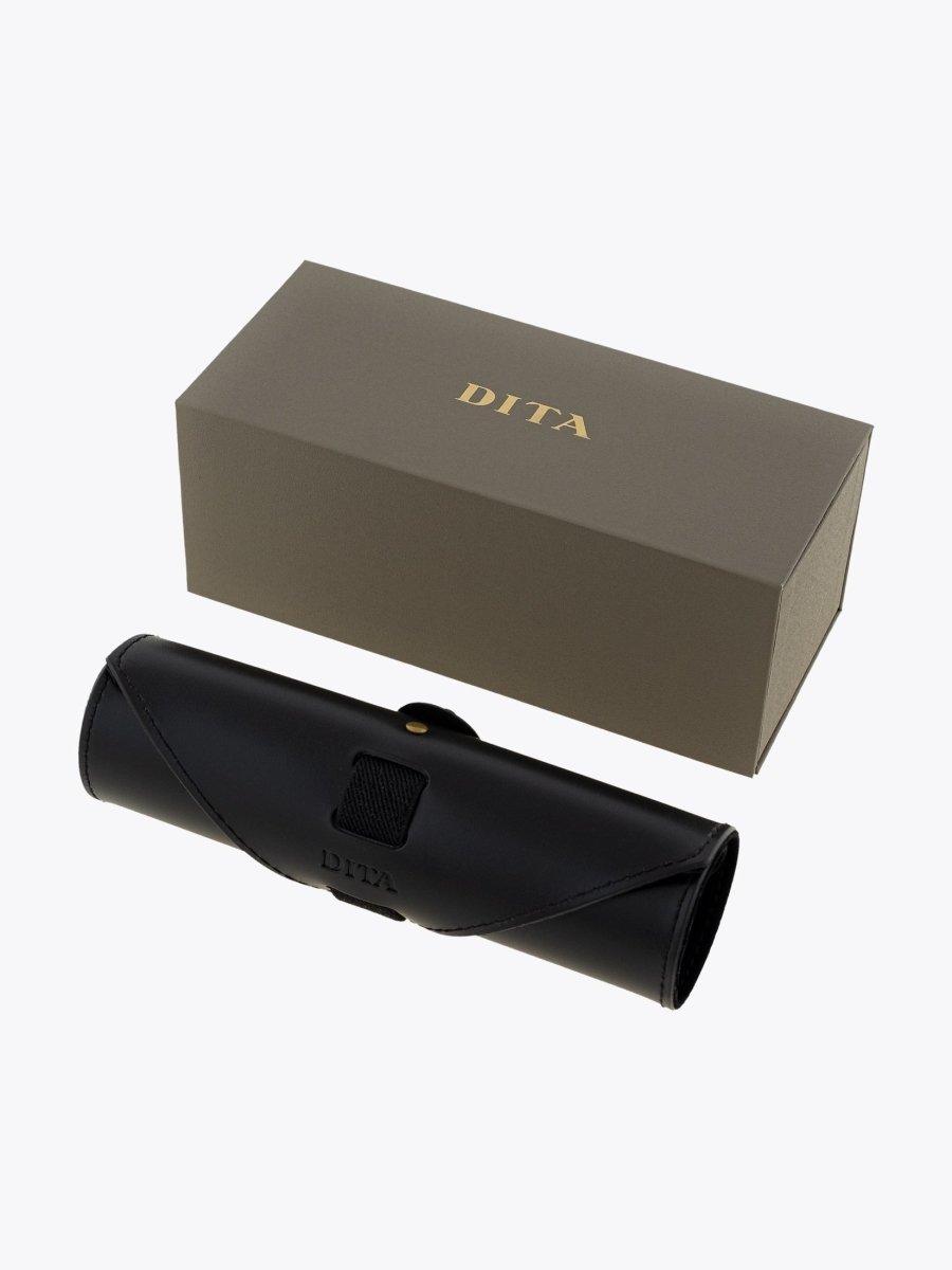 DITA Lacquer Black Eyeglasses - APODEP.com