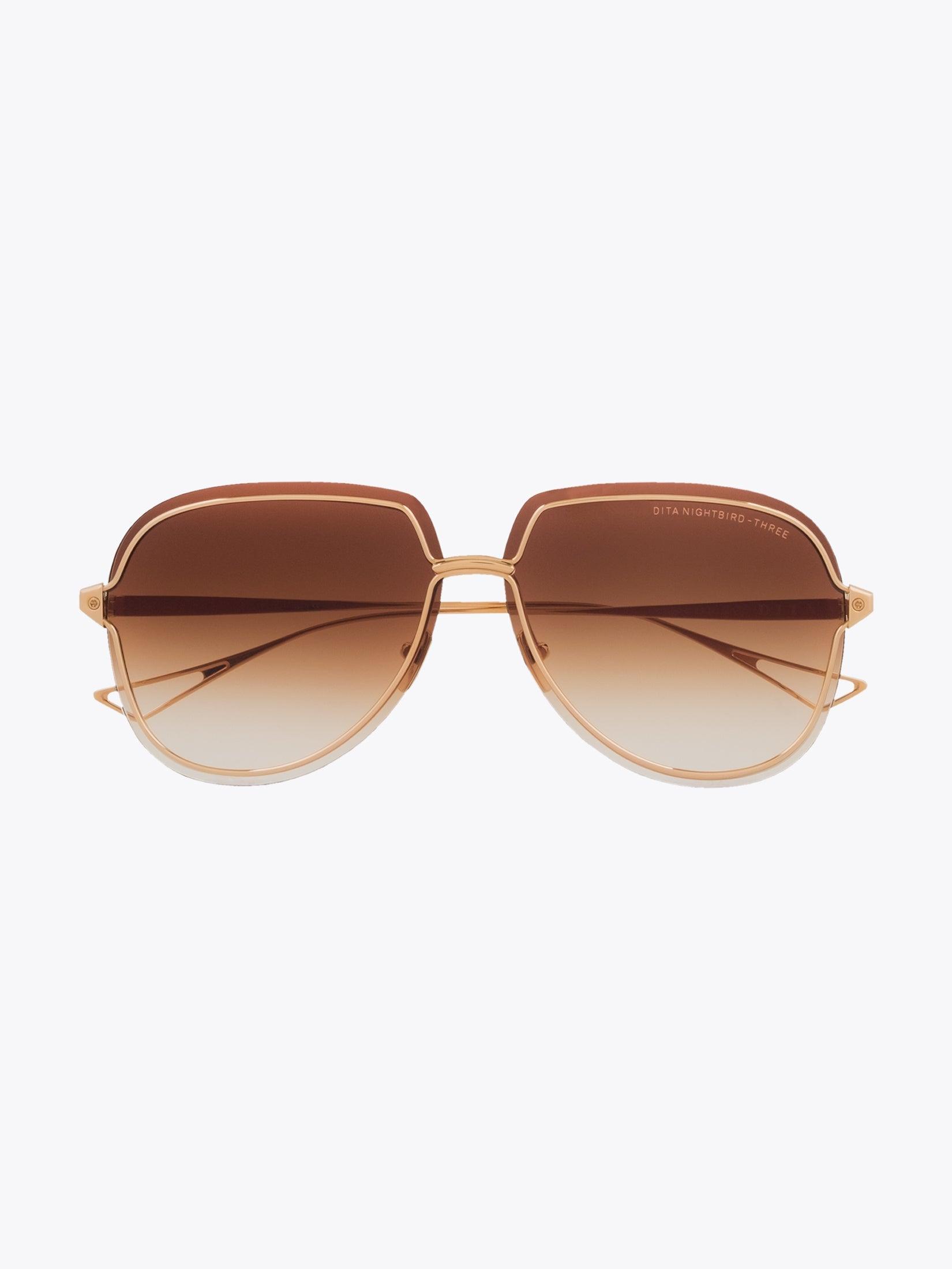 DITA Nightbird-Three Gold Sunglasses - APODEP.com