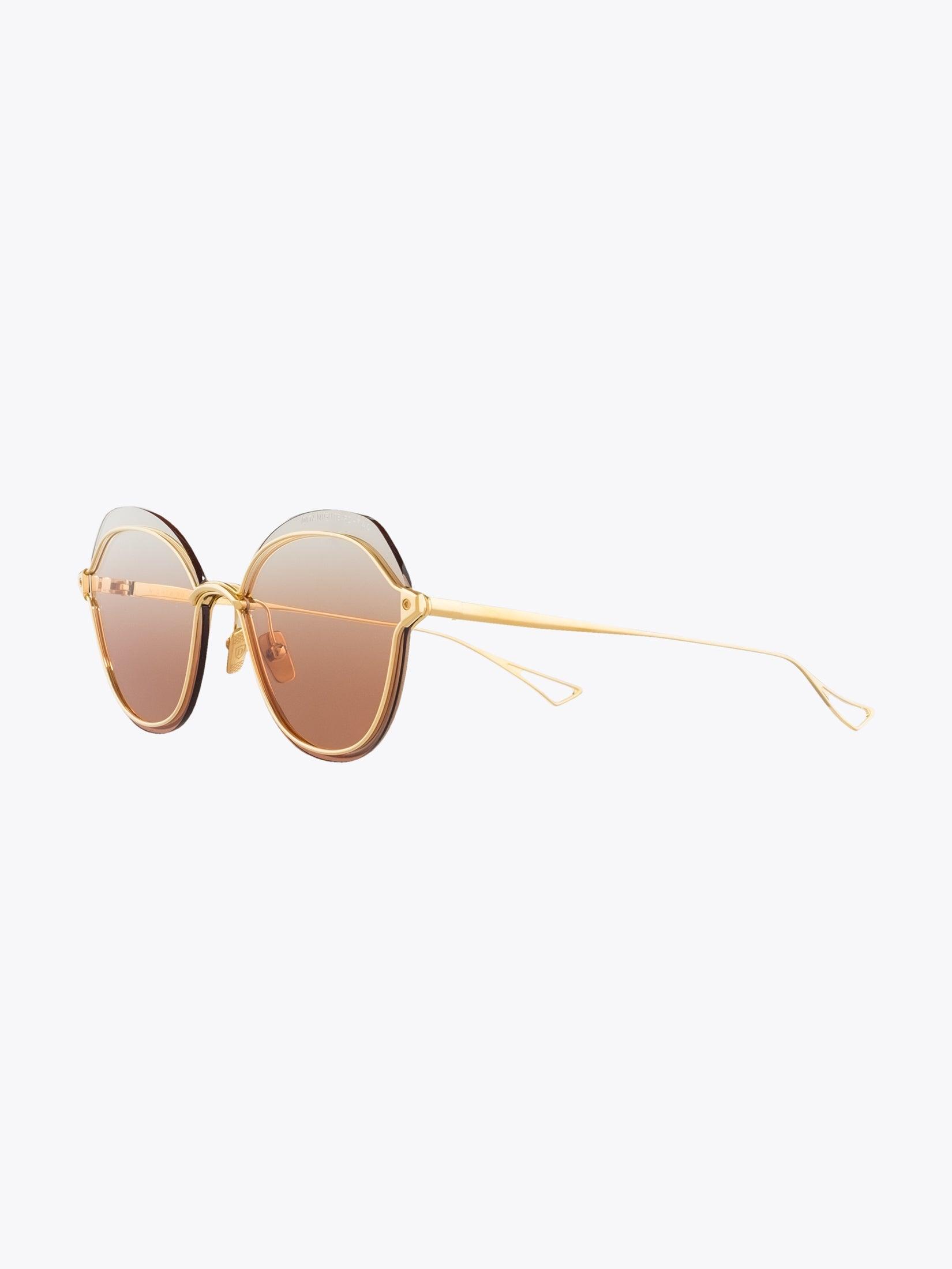 DITA Nightbird-Two Gold Sunglasses - APODEP.com