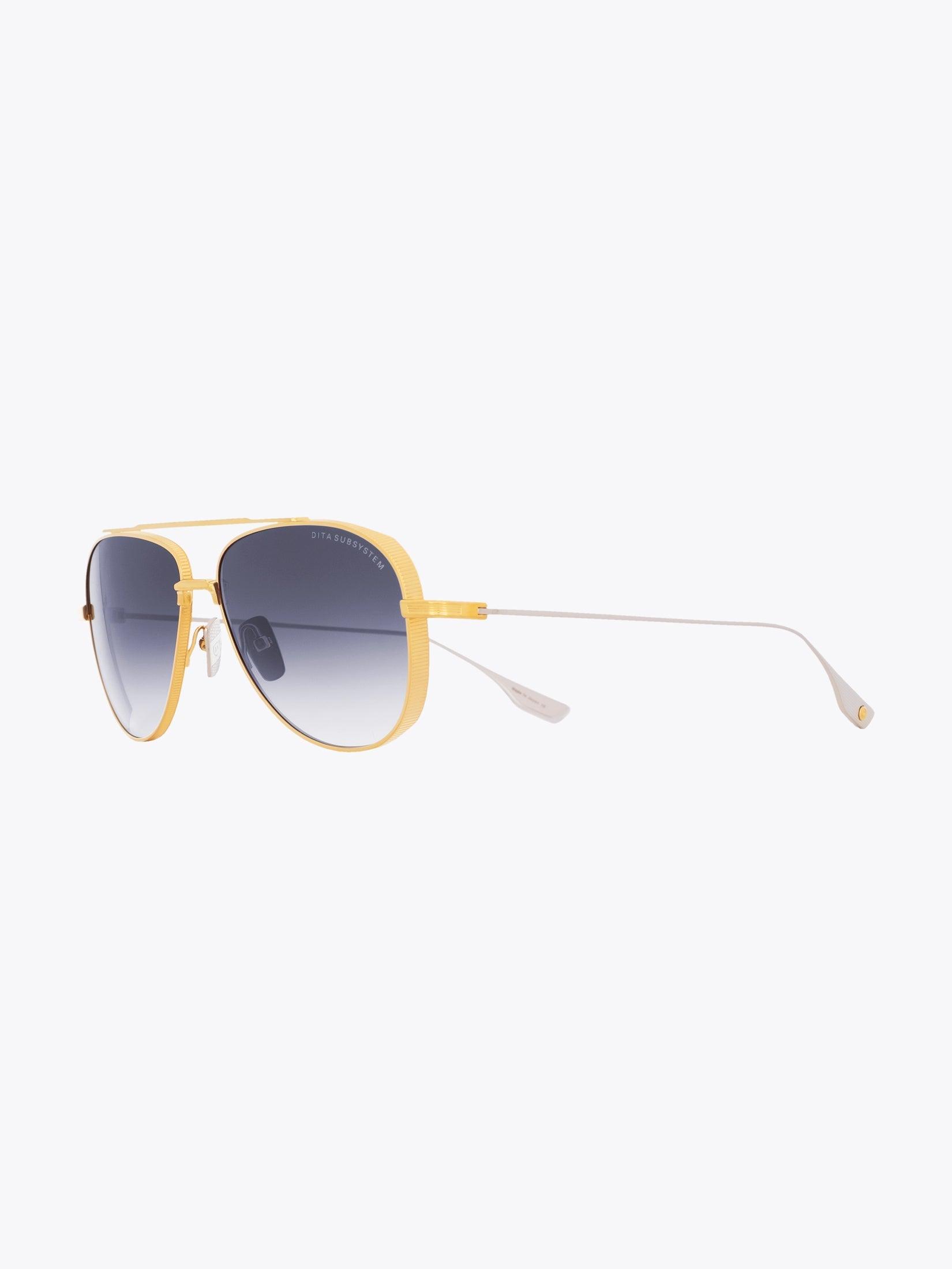 DITA Subsystem Gold Sunglasses - APODEP.com