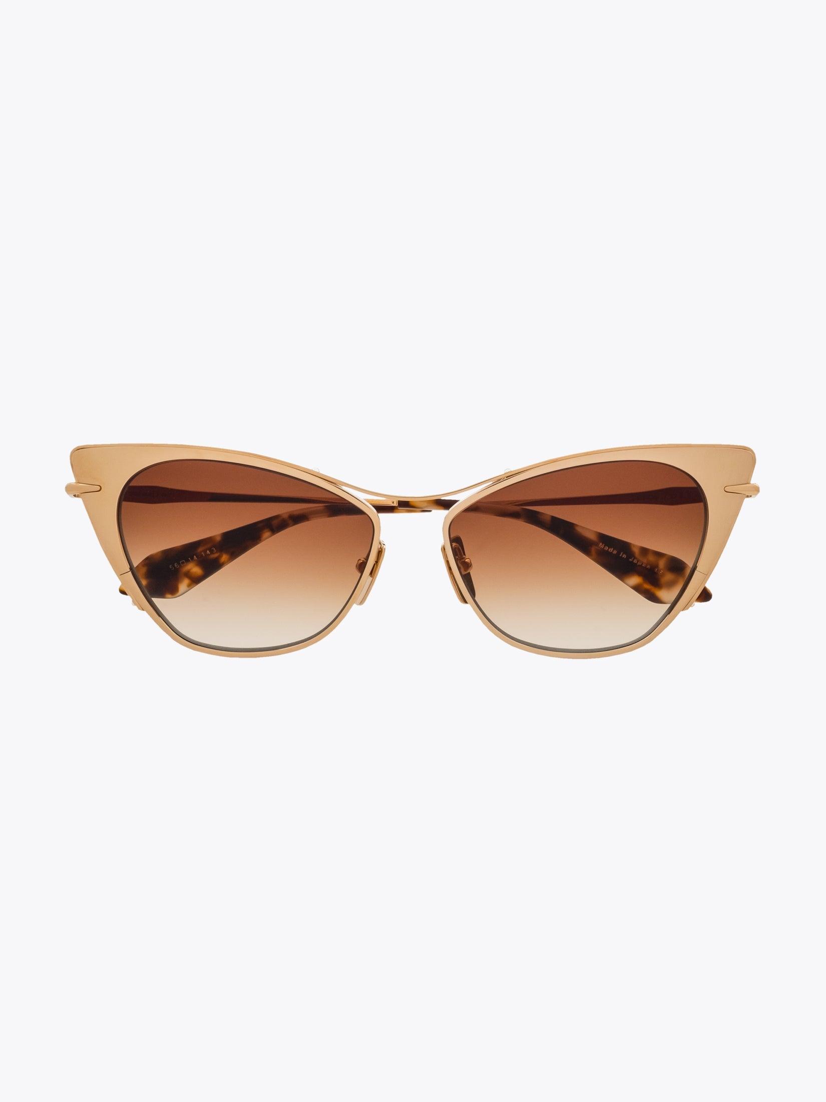 DITA X Dita Von Teese Gold Sunglasses - APODEP.com