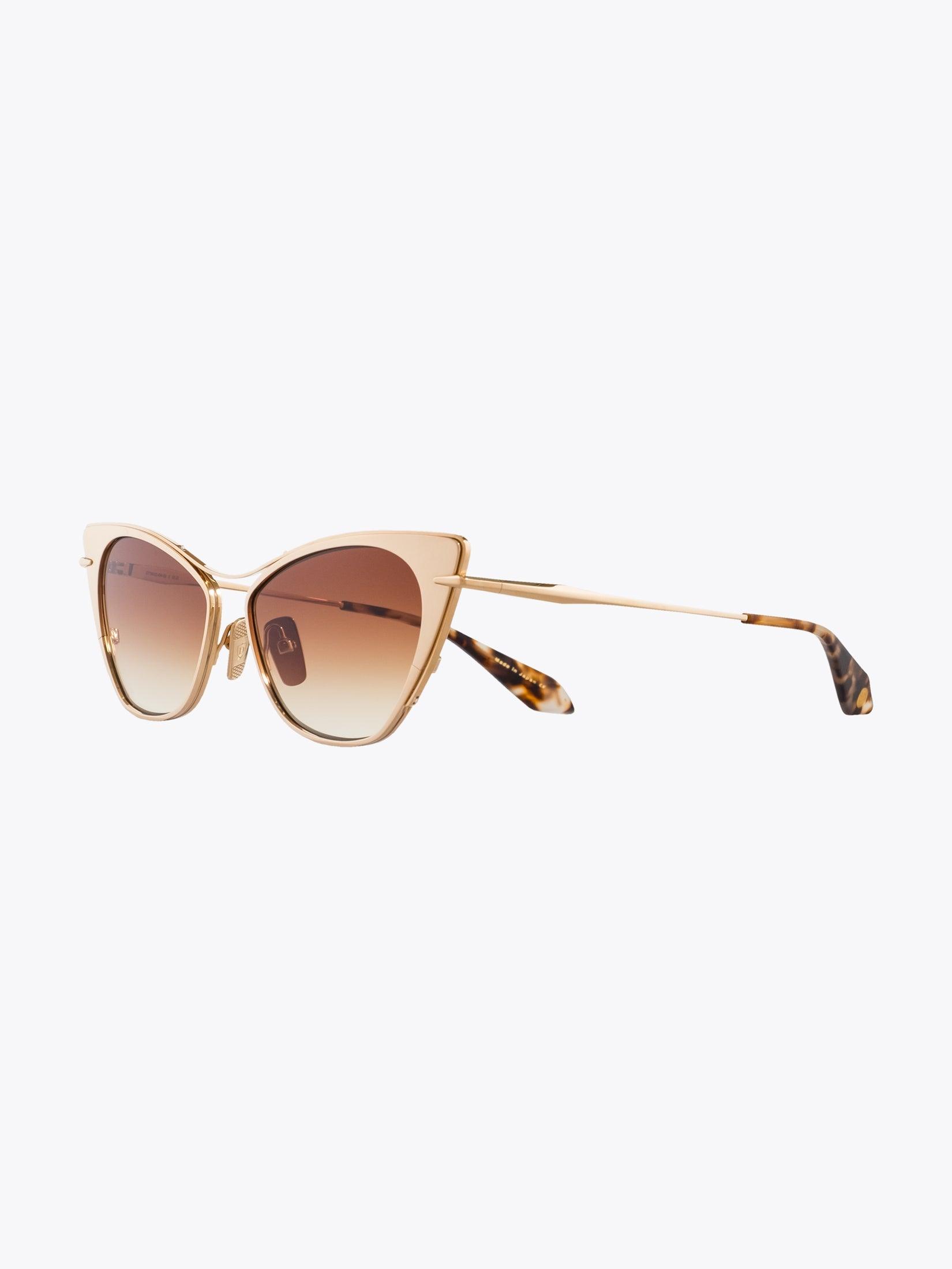 DITA X Dita Von Teese Gold Sunglasses - APODEP.com