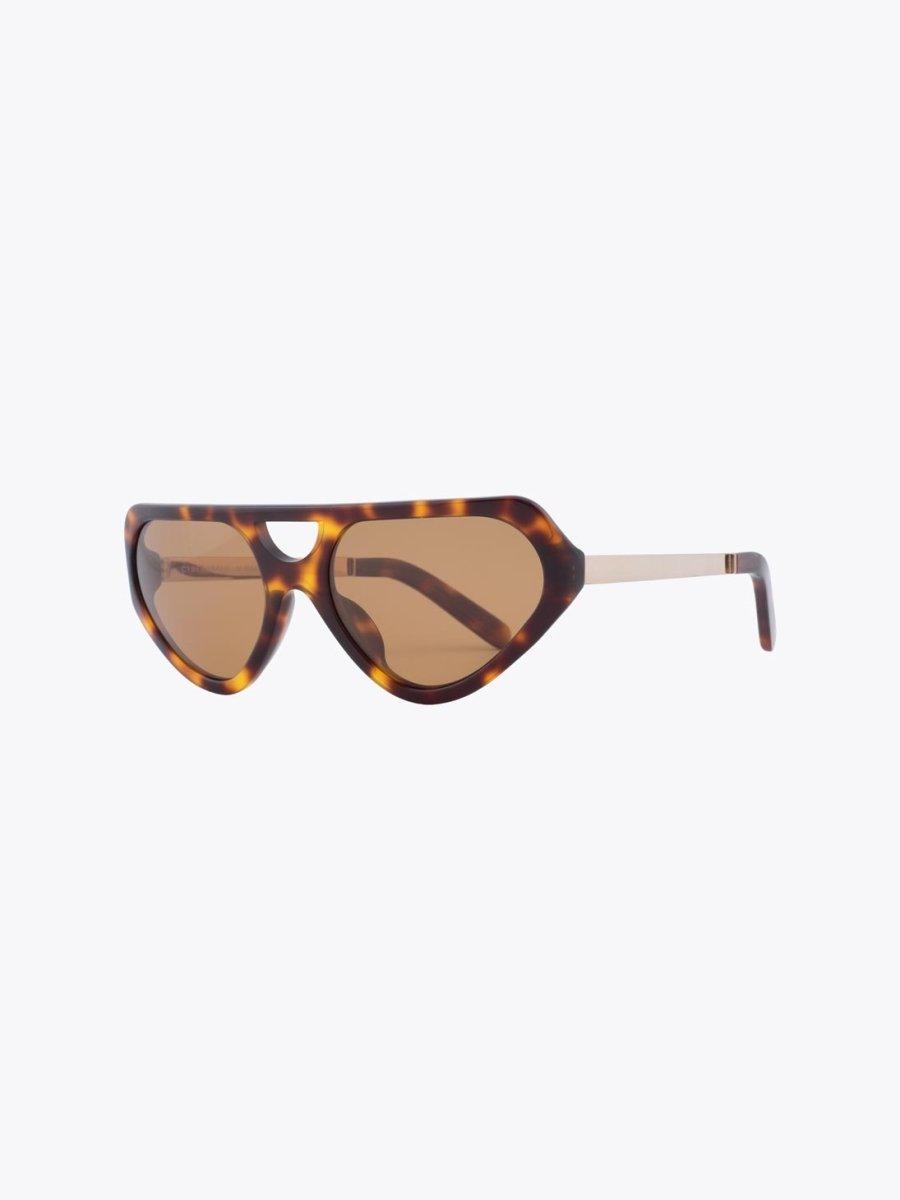 Fakbyfak Cyber Limbo 04/01/02 Sunglasses Havana/Brown - APODEP.com