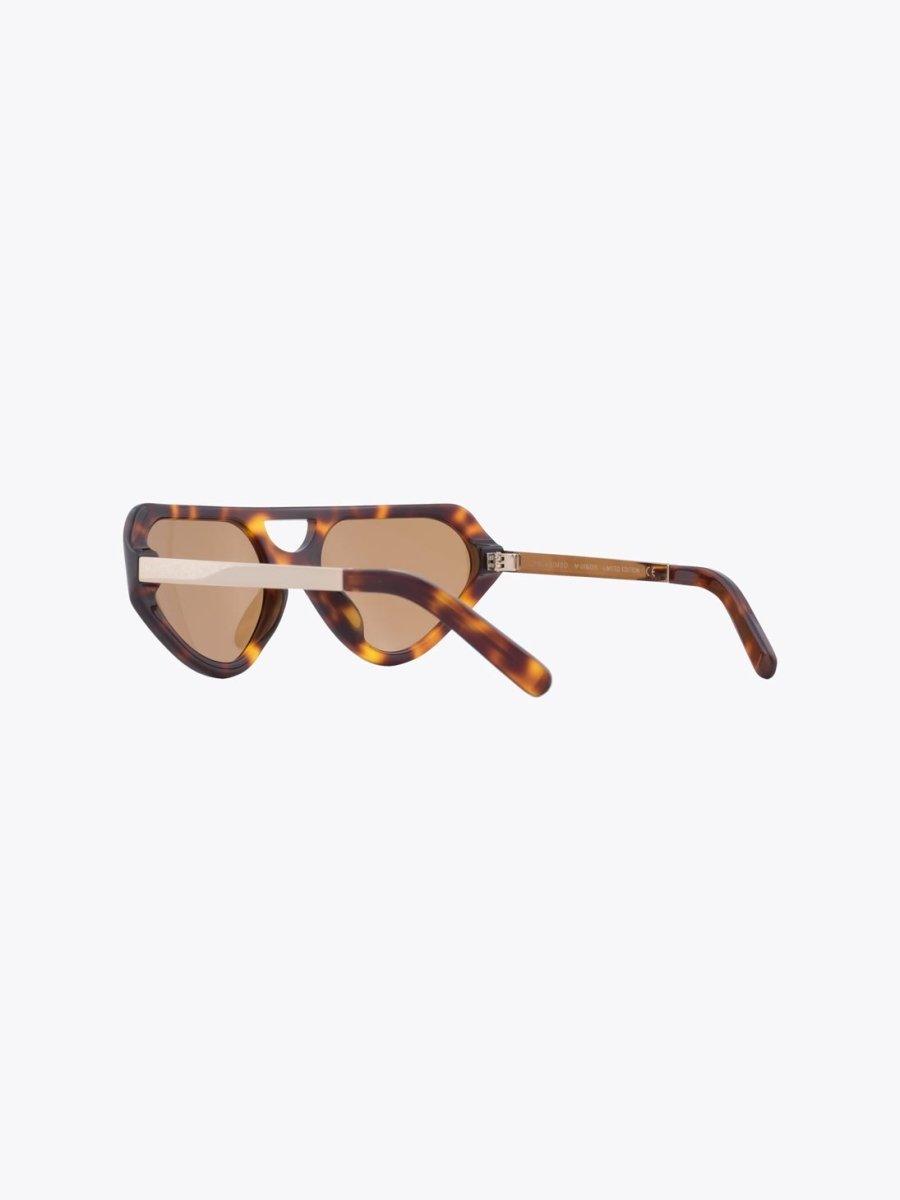 Fakbyfak Cyber Limbo 04/01/02 Sunglasses Havana/Brown - APODEP.com