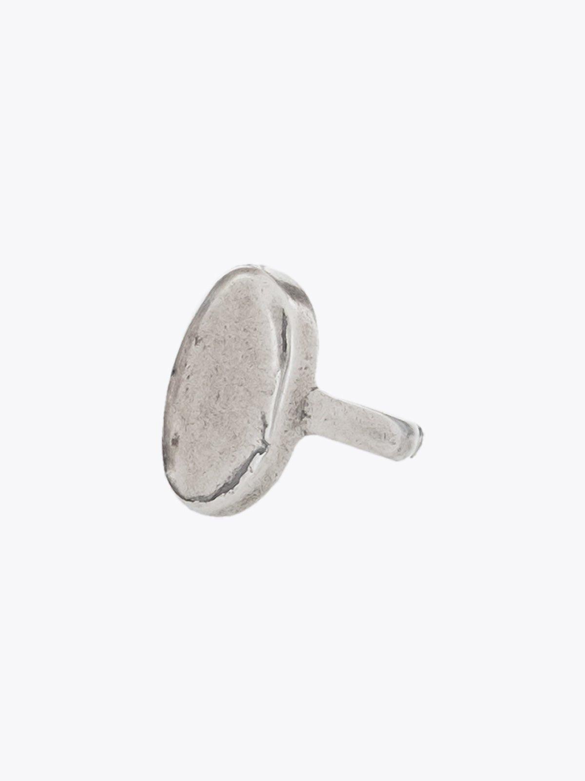 Goti Signet Ring AN517 Sterling Silver Three-quarter View