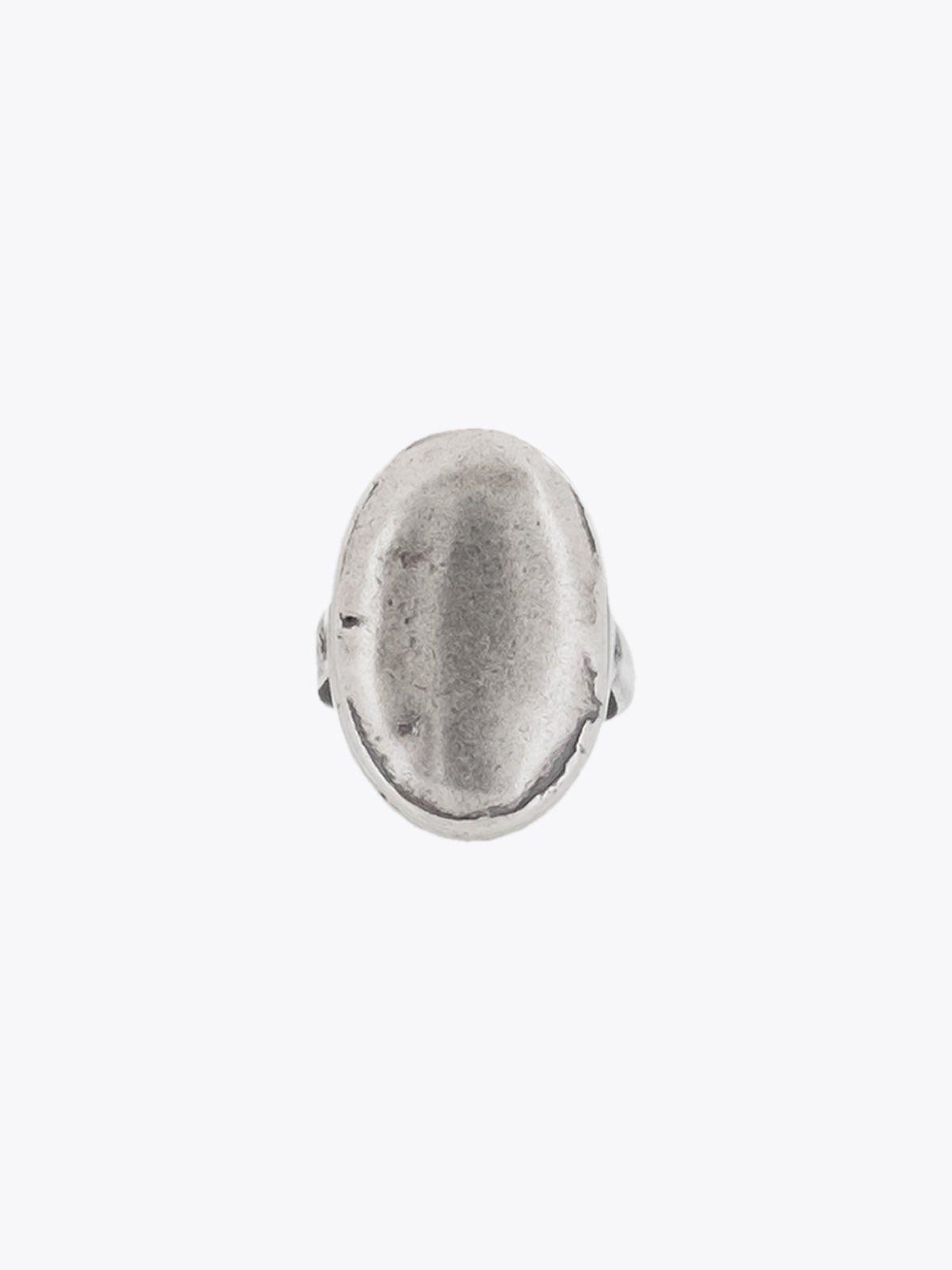 Goti Signet Ring AN517 Sterling Silver Face Front View