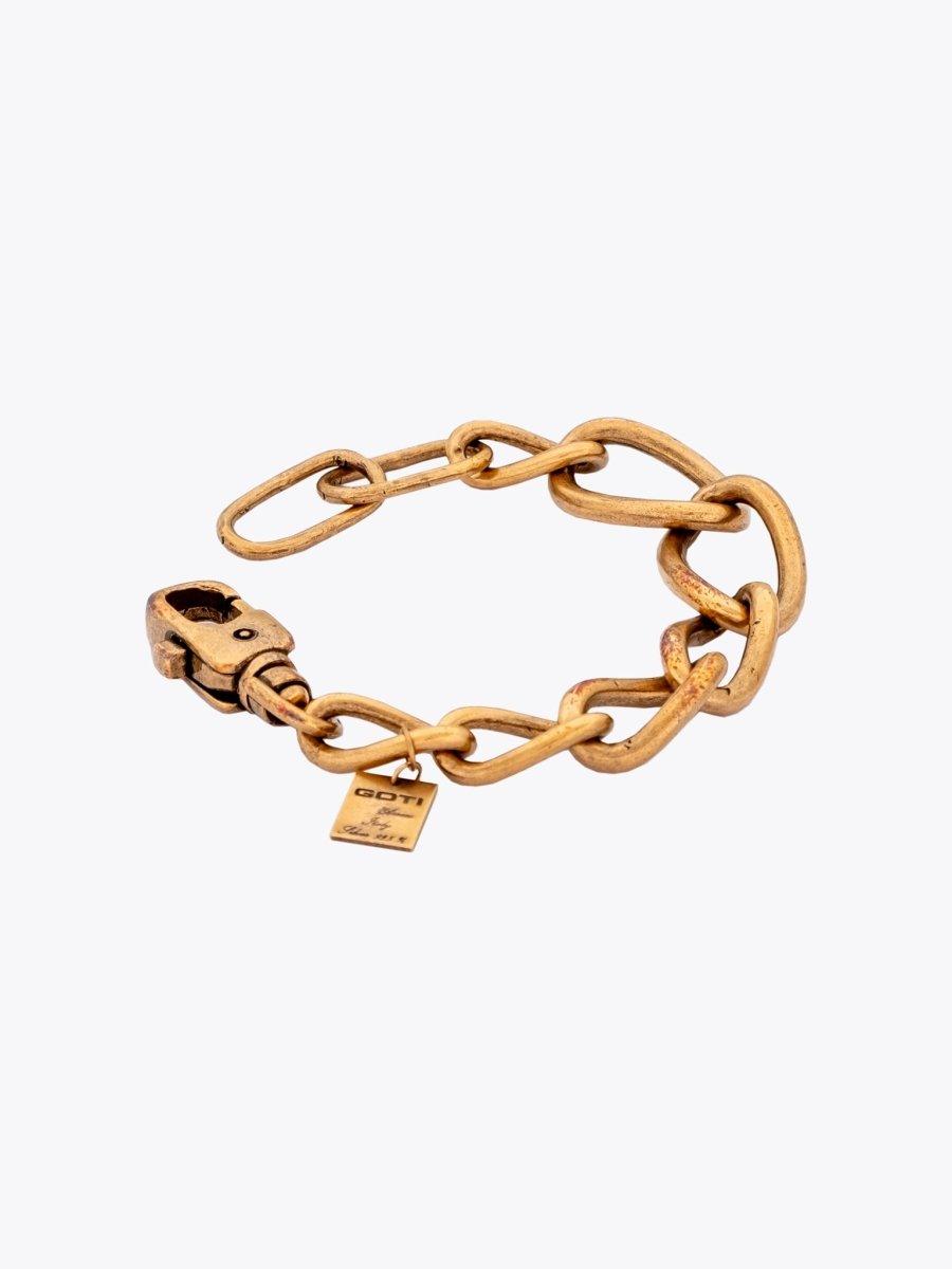 GOTI BR2022 Gold-Plated Silver Bracelet - APODEP.com