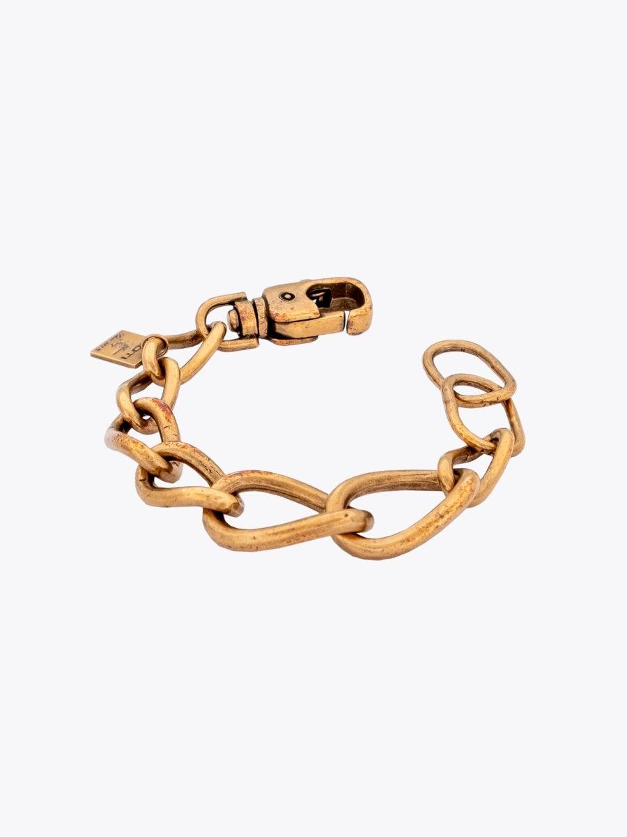 GOTI BR2022 Gold-Plated Silver Bracelet - APODEP.com