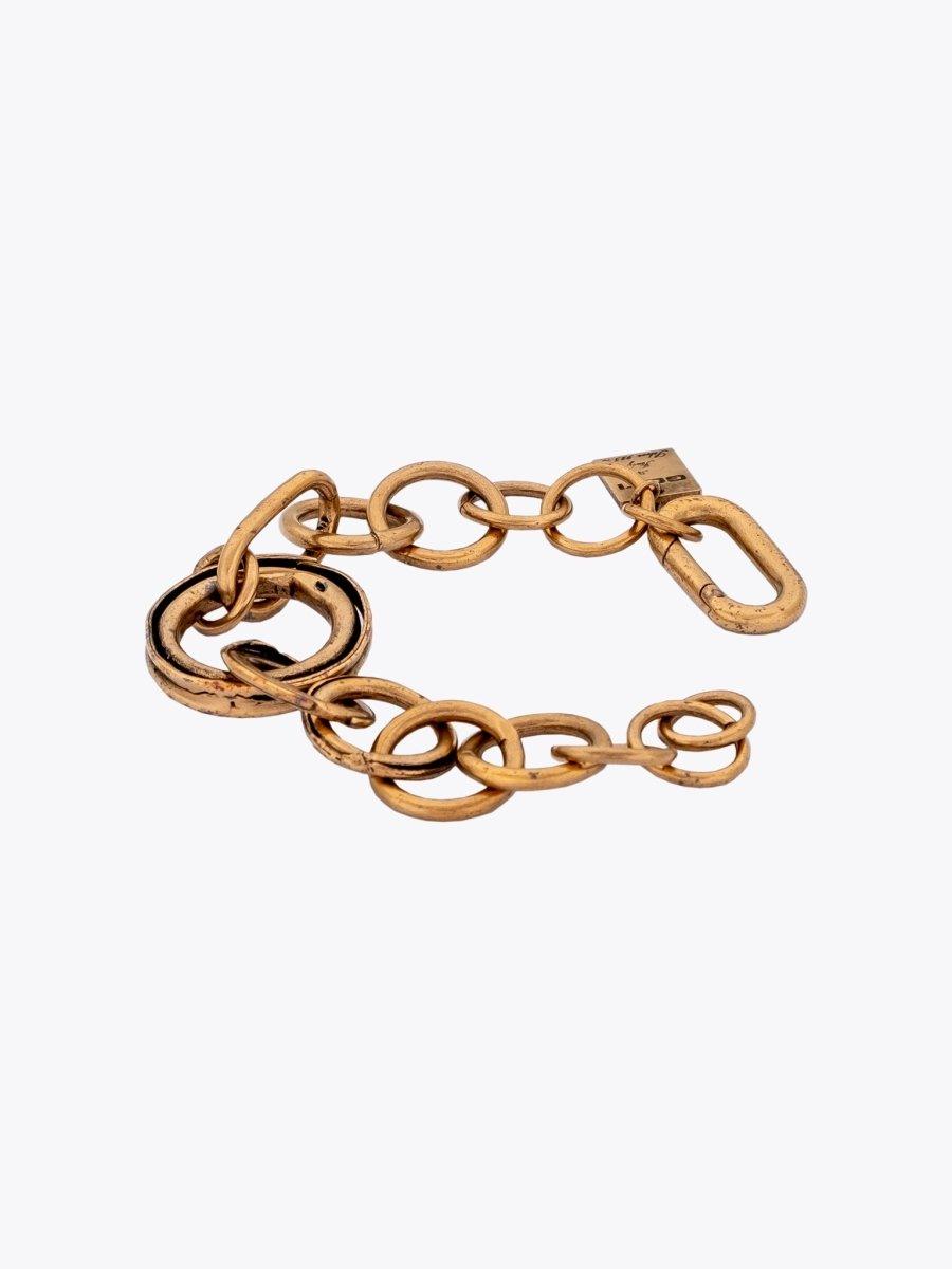 GOTI BR2034 Gold-Plated Silver Bracelet - APODEP.com