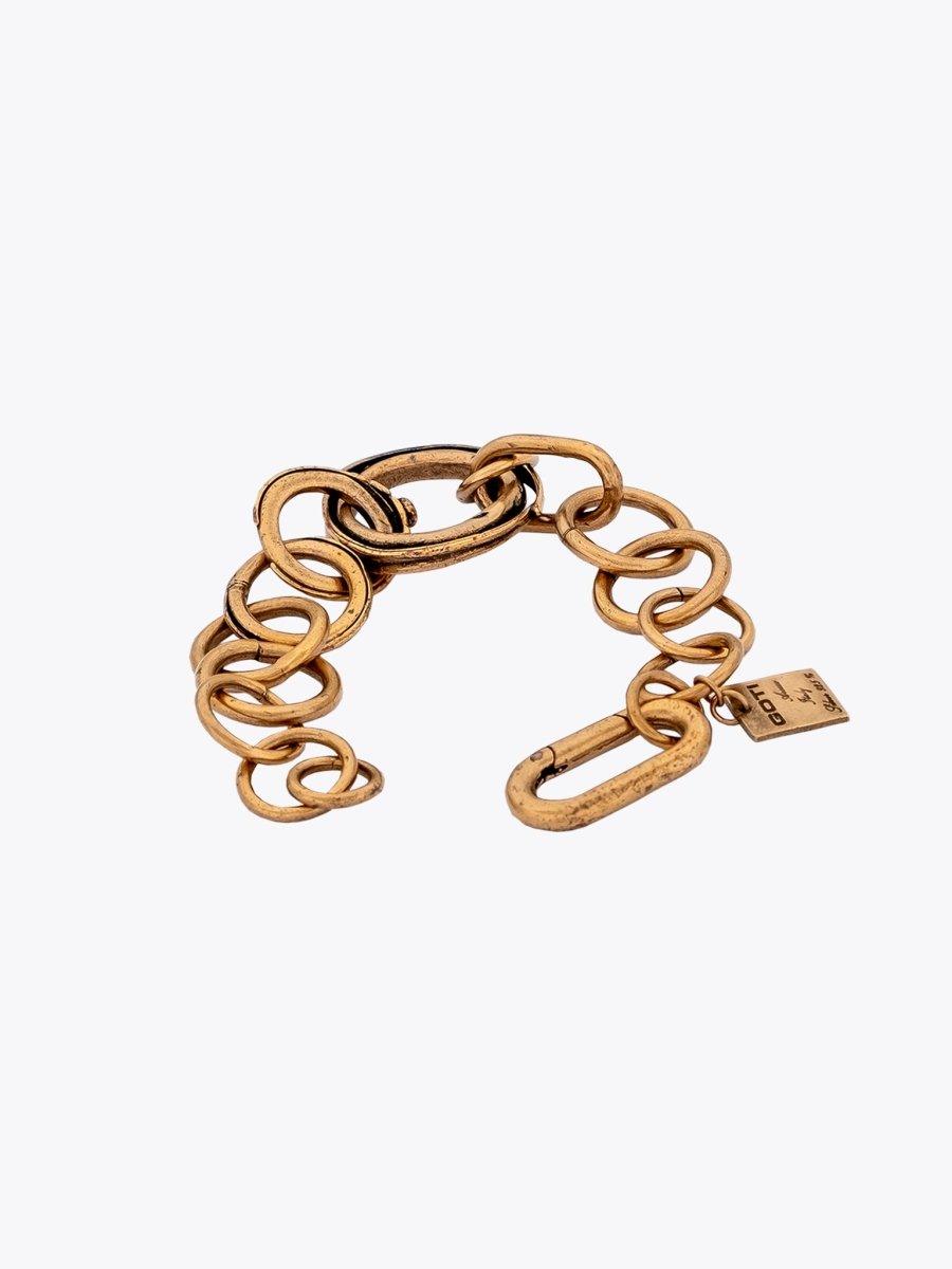 GOTI BR2034 Gold-Plated Silver Bracelet - APODEP.com