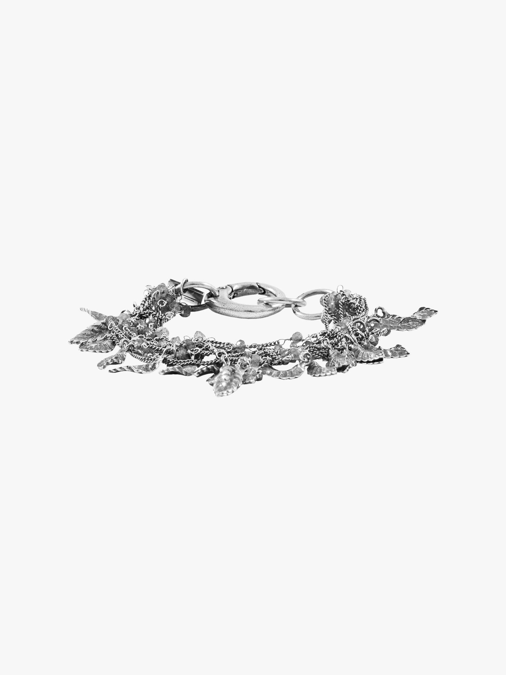 GOTI BR630 Oxidised Silver Bracelet - APODEP.com