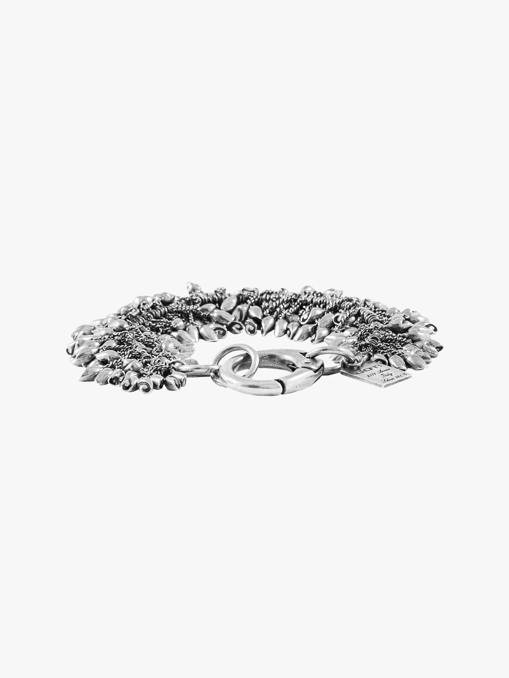 GOTI BR632 Oxidised Silver Bracelet - APODEP.com