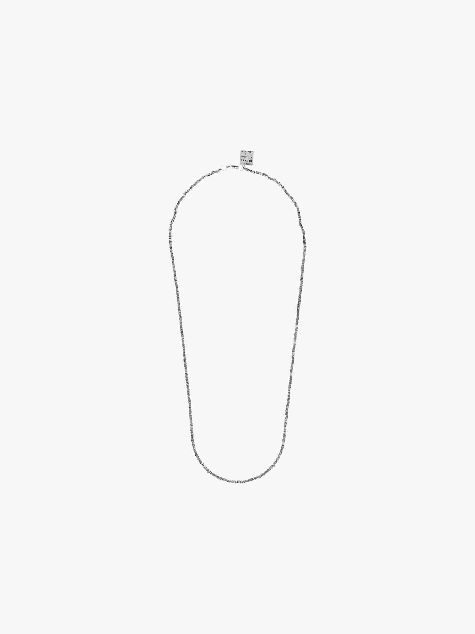 Goti CN715 Sterling Silver Chain Necklace Front View