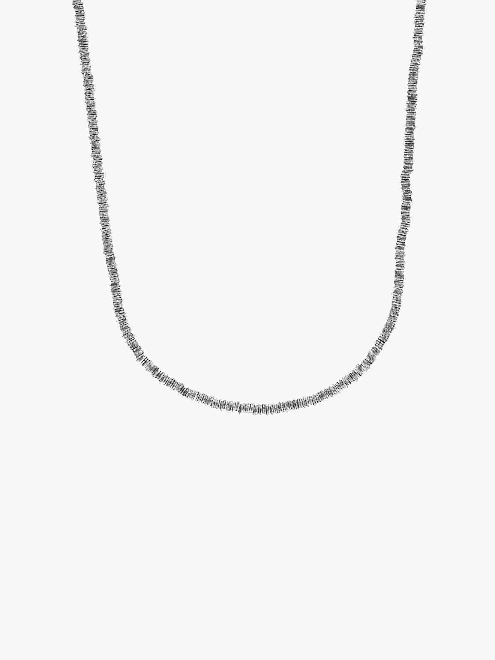 GOTI CN715 Oxidised Silver Necklace - APODEP.com