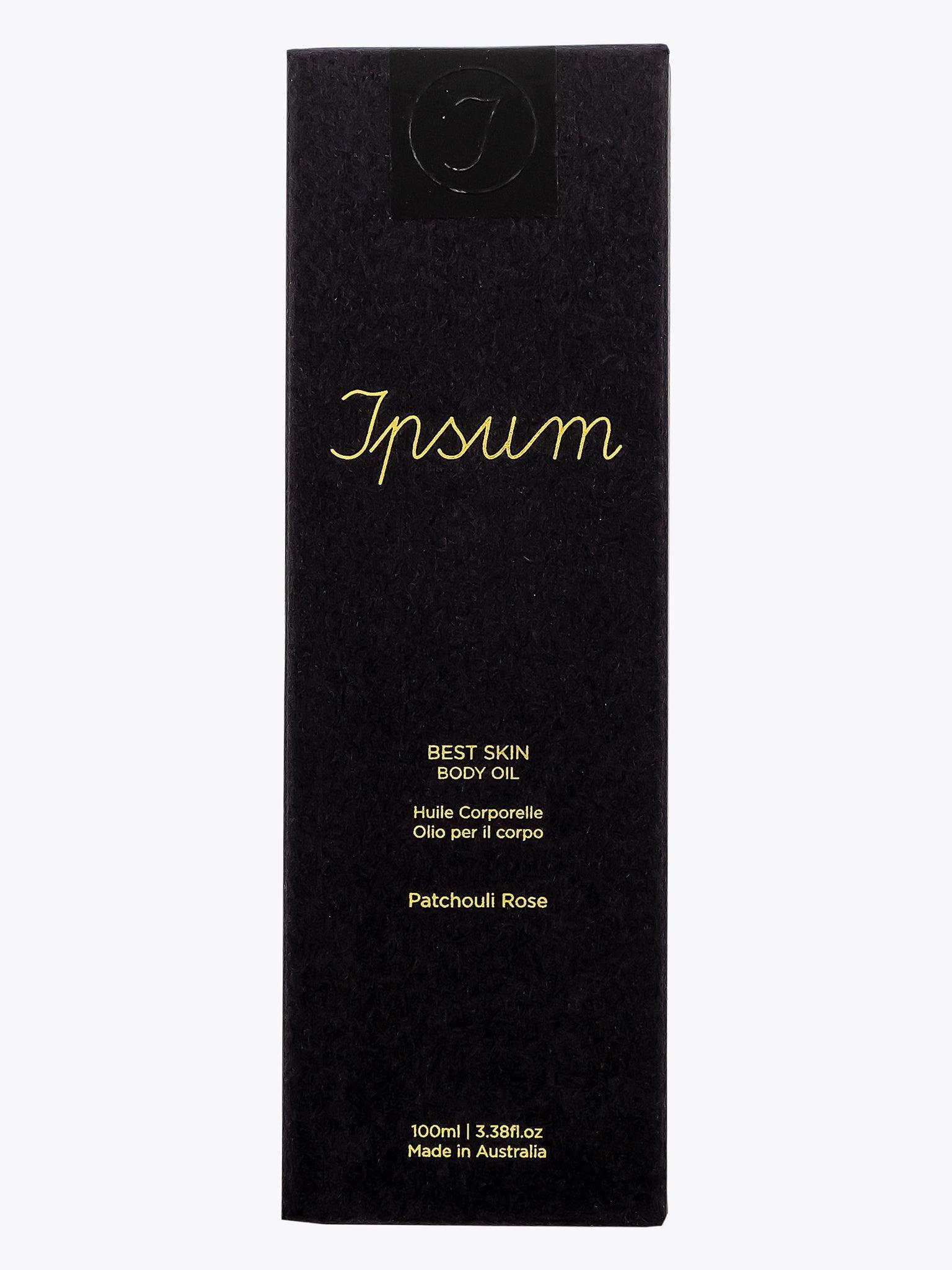 Ipsum Best Skin Body Oil Patchouli Rose 100 ml - APODEP.com